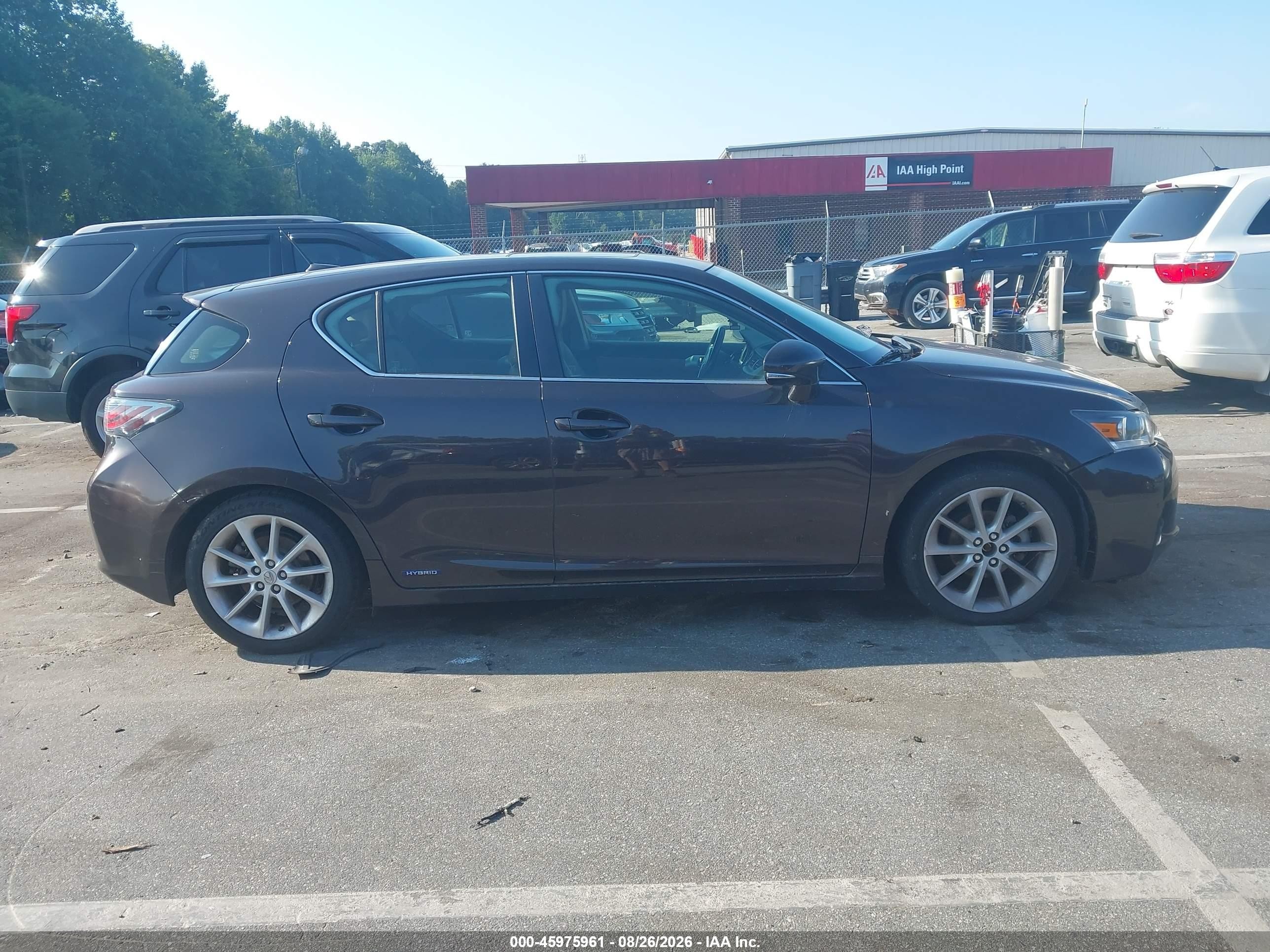 2013 Lexus Ct 200h Коричневый vin: JTHKD5BHXD2142748