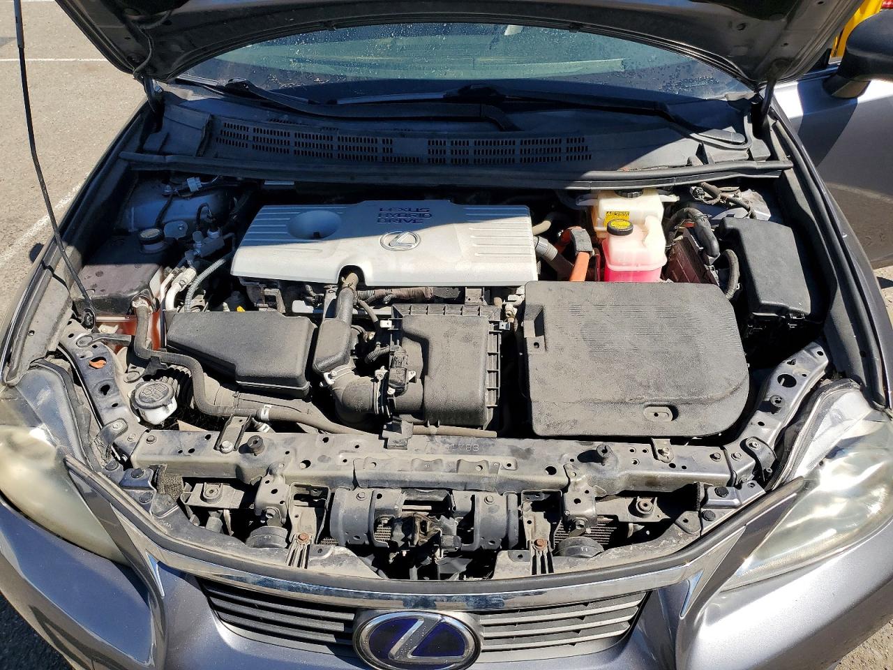 2013 Lexus Ct 200 Gray vin: JTHKD5BHXD2165771