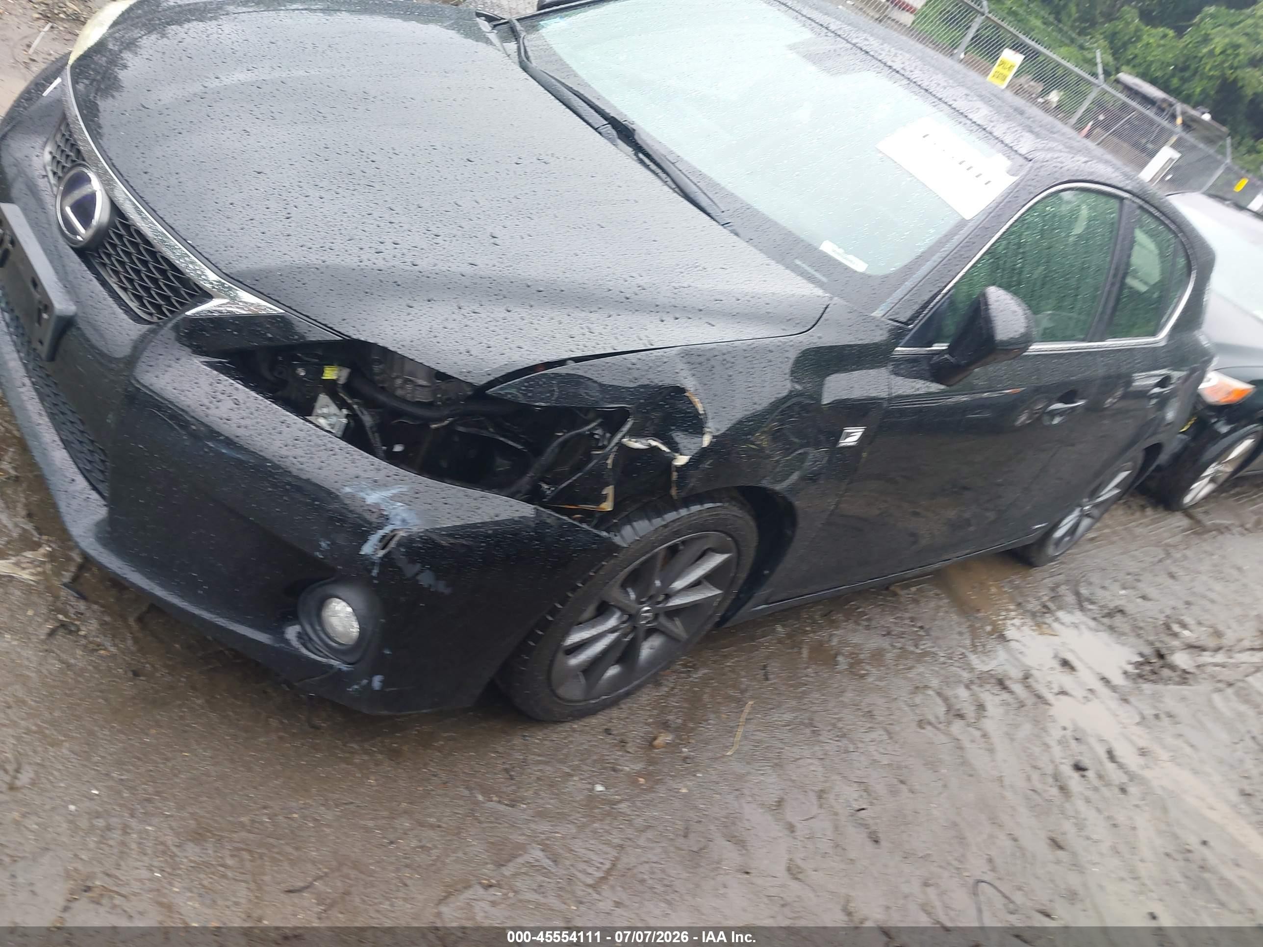 2013 Lexus Ct 200h   Black vin: JTHKD5BHXD2171053