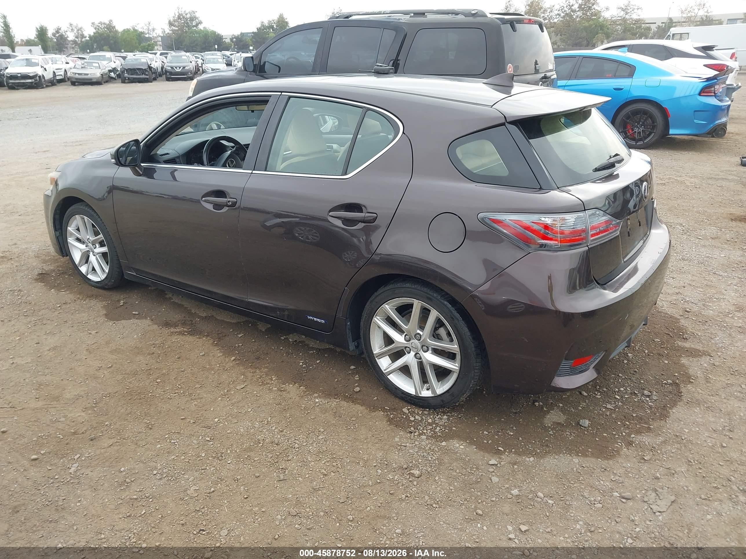 2014 Lexus Ct 200h   Черный vin: JTHKD5BHXE2178036
