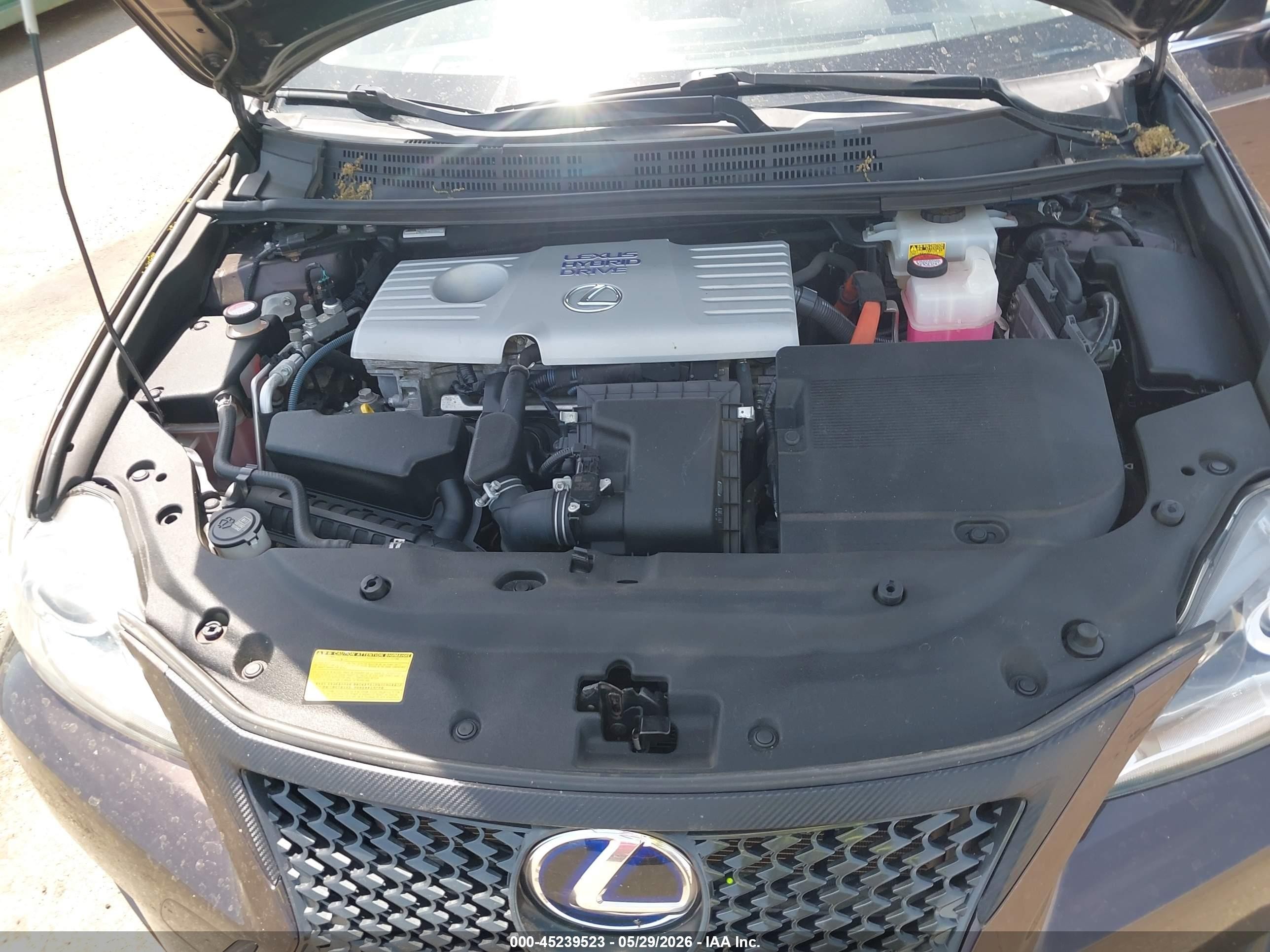 2014 Lexus Ct 200h   Brown vin: JTHKD5BHXE2194382