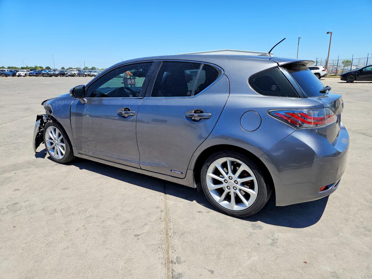 2014 Lexus Ct 200 Gray vin: JTHKD5BHXE2196584