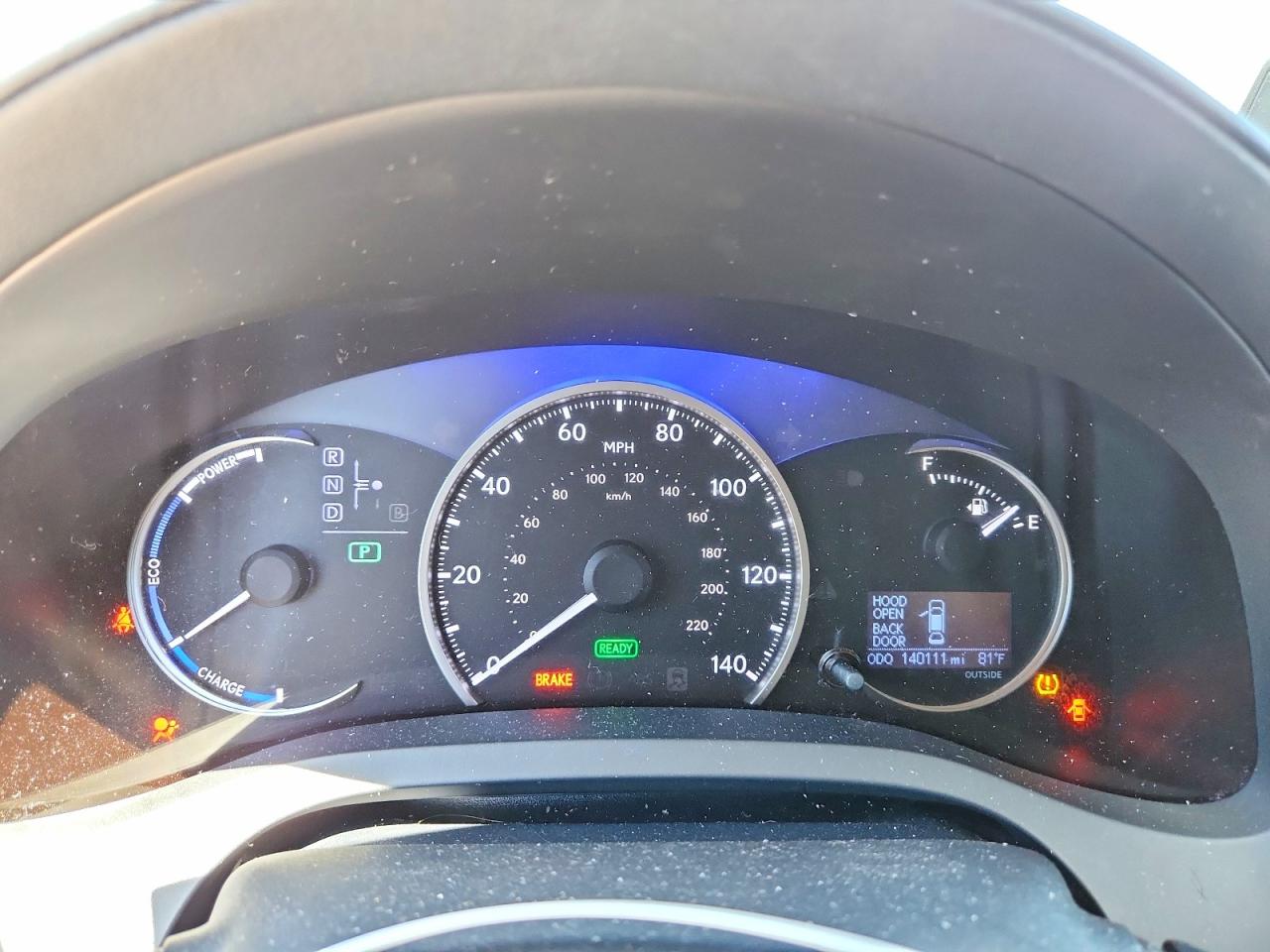2014 Lexus Ct 200 Gray vin: JTHKD5BHXE2196584