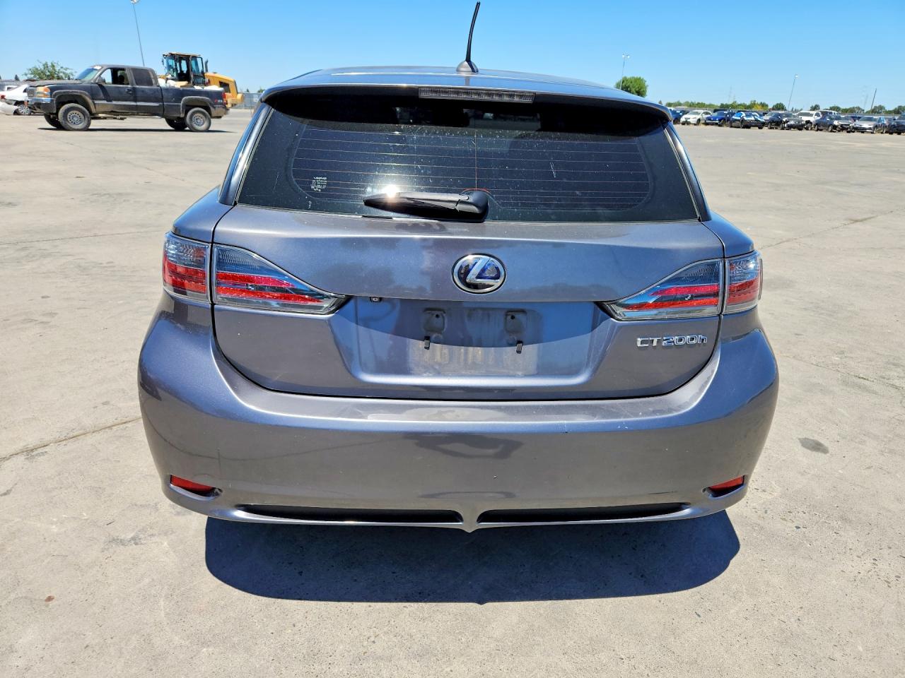 2014 Lexus Ct 200 Gray vin: JTHKD5BHXE2196584
