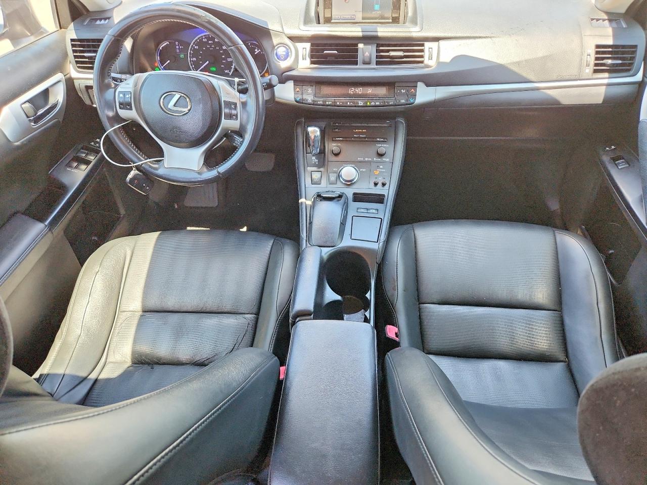 2014 Lexus Ct 200 Gray vin: JTHKD5BHXE2196584