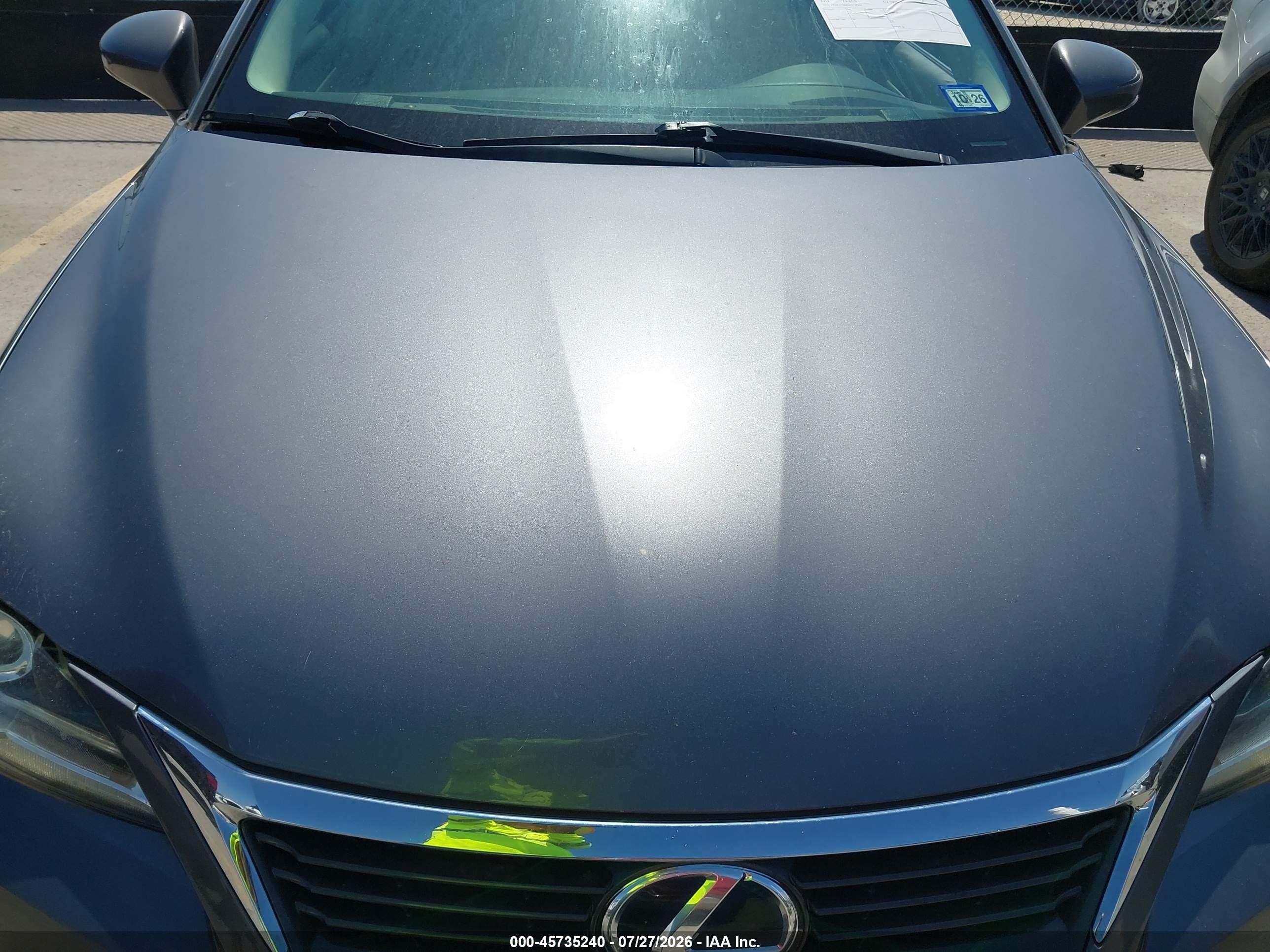 2014 Lexus Ct 200h   Gray vin: JTHKD5BHXE2198903