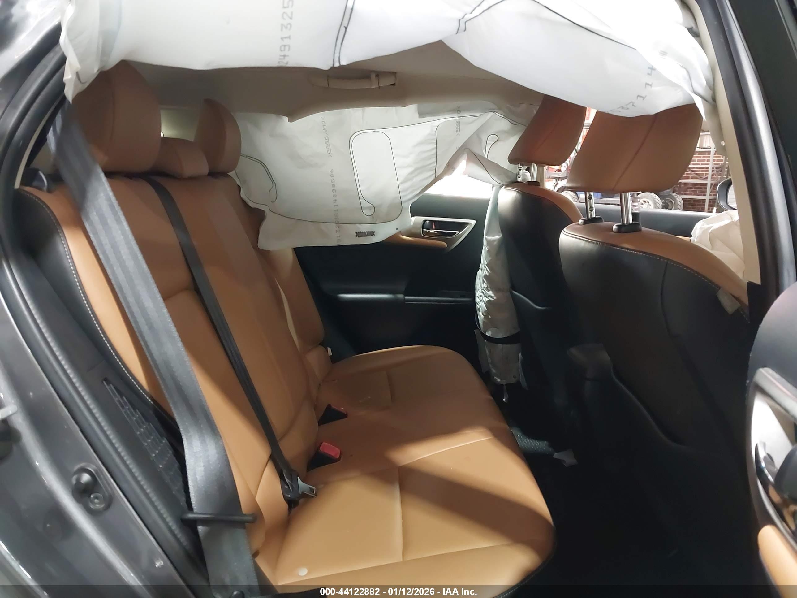 2015 Lexus Ct 200h   Gray vin: JTHKD5BHXF2220836