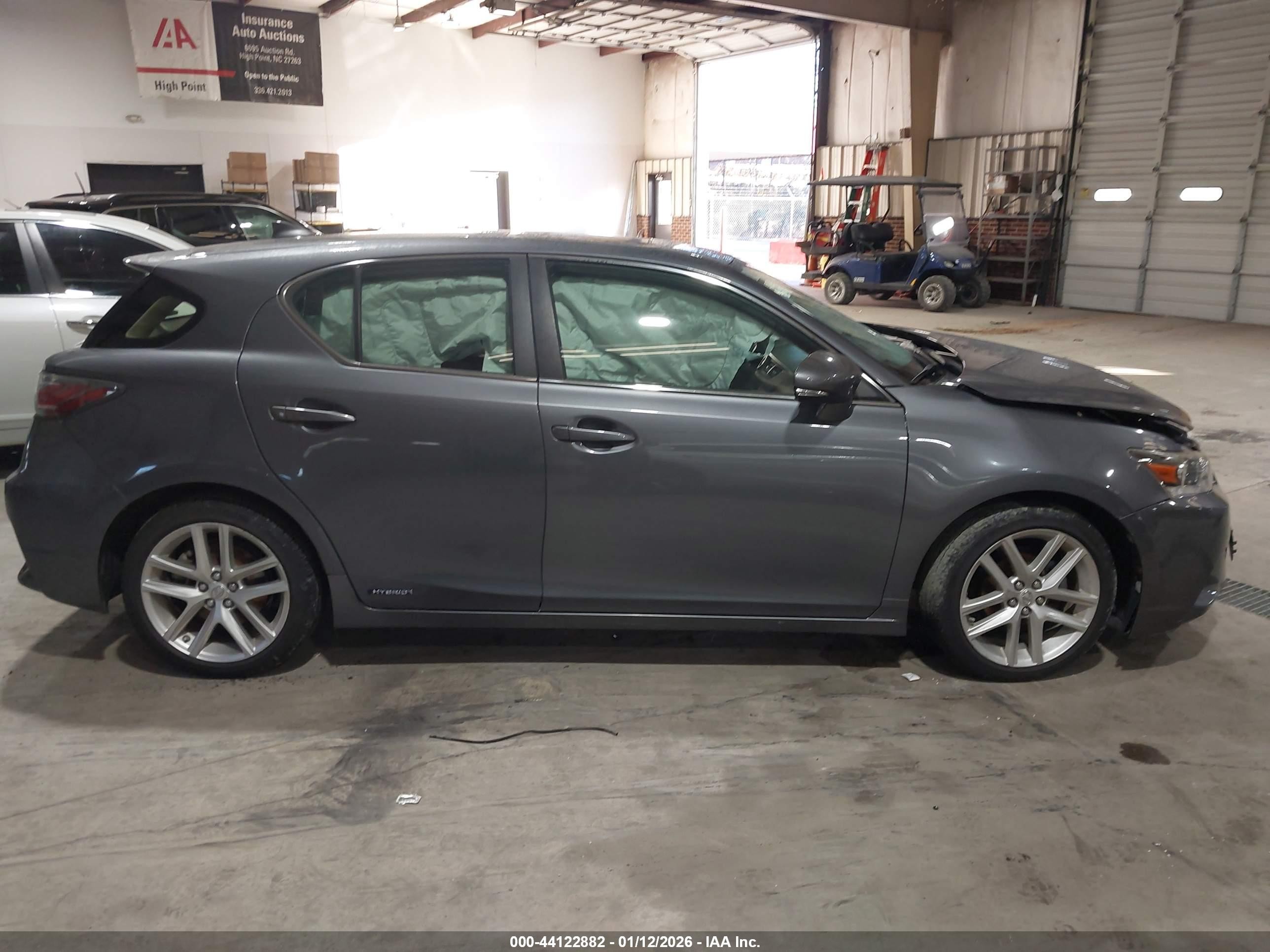 2015 Lexus Ct 200h   Gray vin: JTHKD5BHXF2220836