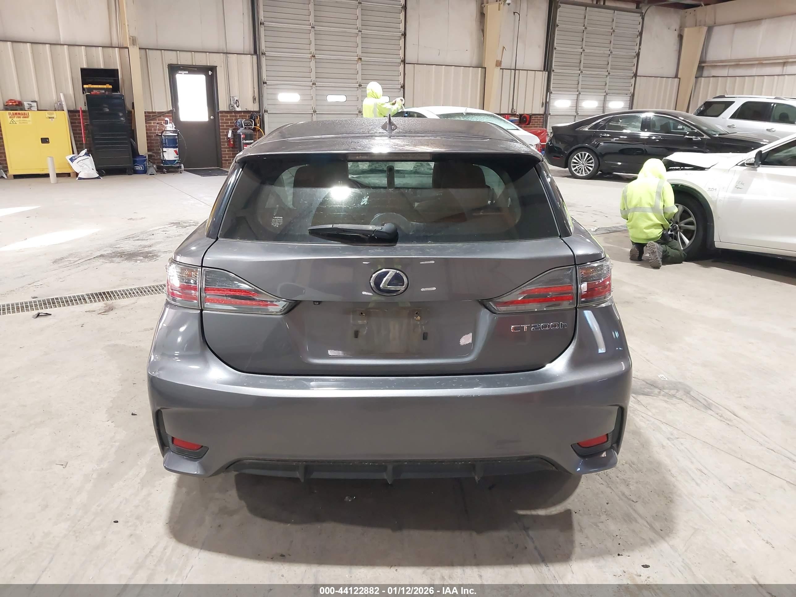2015 Lexus Ct 200h   Gray vin: JTHKD5BHXF2220836