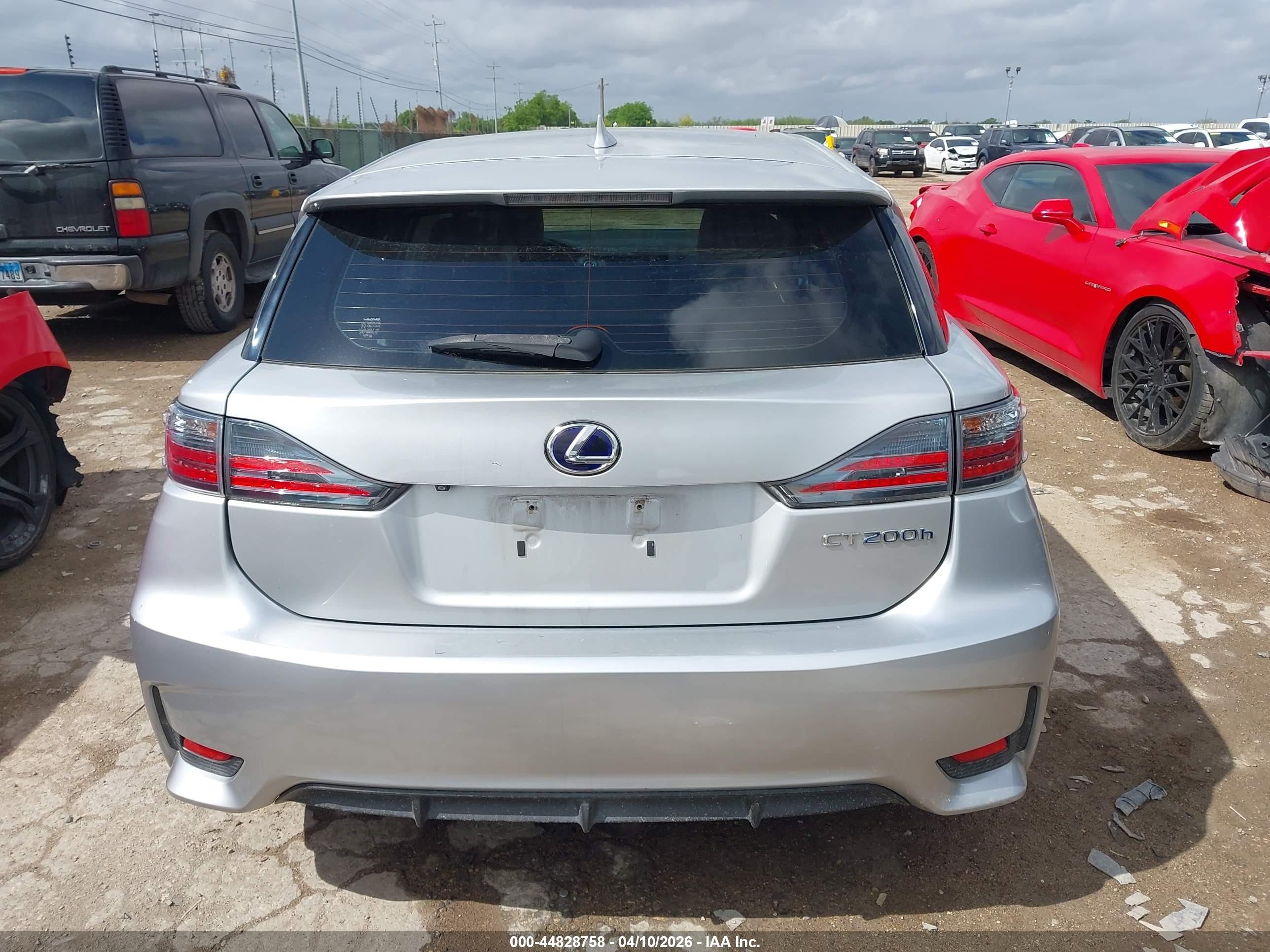 2015 Lexus Ct 200h Silver vin: JTHKD5BHXF2225888
