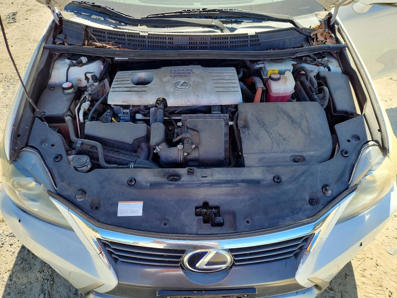 2015 Lexus Ct 200 White vin: JTHKD5BHXF2226054