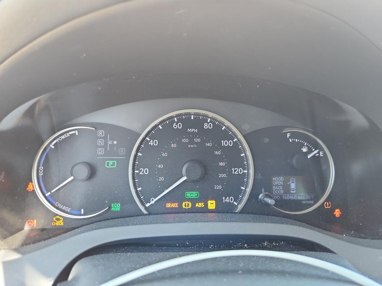 2015 Lexus Ct 200 White vin: JTHKD5BHXF2226054 Damage: Warning Light - Engine, On, Unacceptable