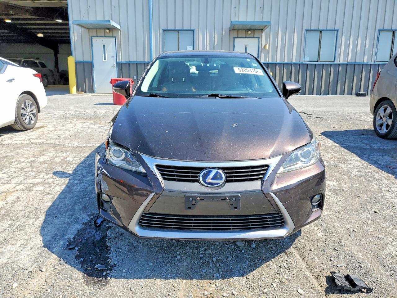 2015 Lexus Ct 200 Brown vin: JTHKD5BHXF2237345