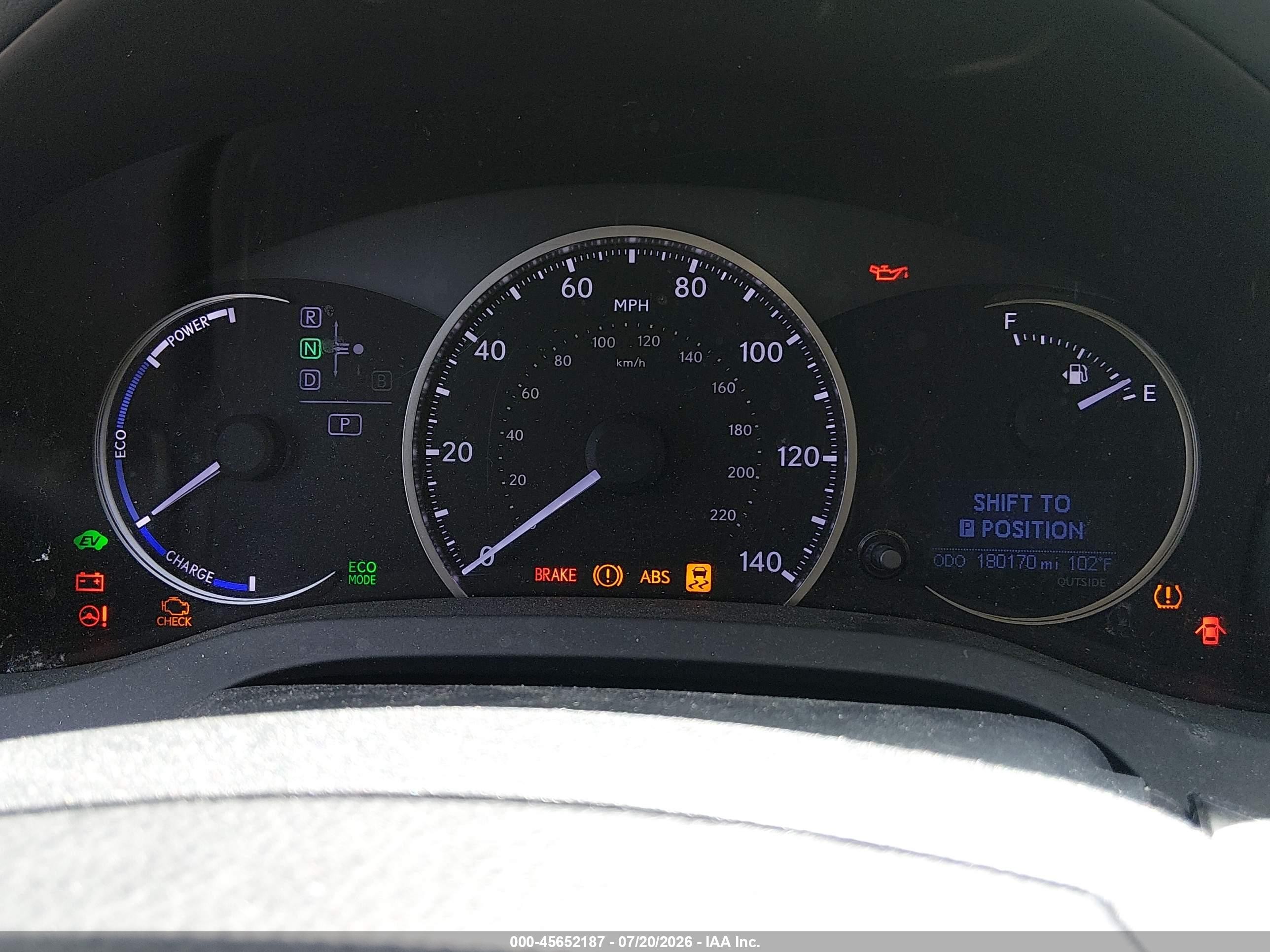 2015 Lexus Ct 200h   Silver vin: JTHKD5BHXF2245459