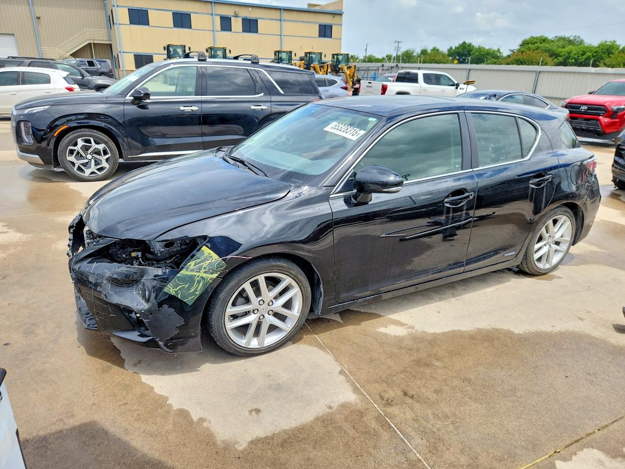 2015 Lexus Ct 200 Черный vin: JTHKD5BHXF2250810