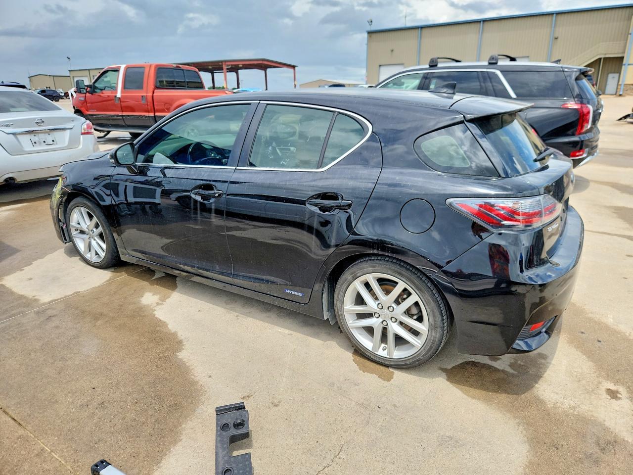 2015 Lexus Ct 200 Black vin: JTHKD5BHXF2250810
