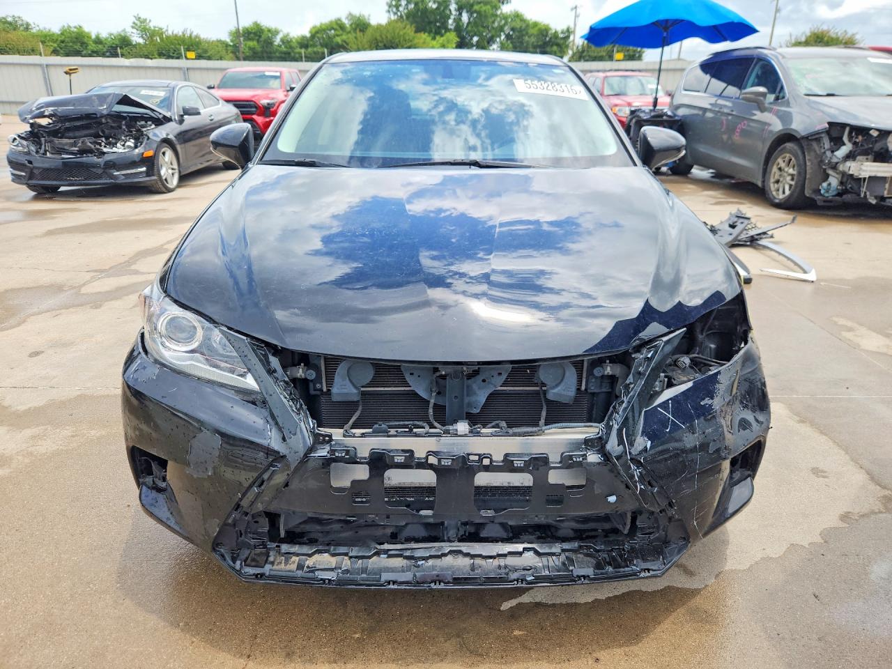 2015 Lexus Ct 200 Black vin: JTHKD5BHXF2250810