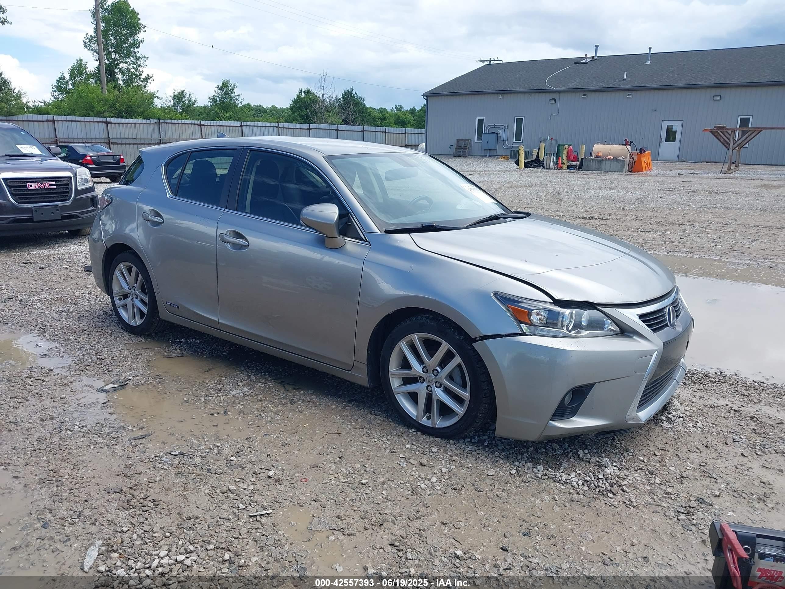 2017 Lexus Ct 200h   Light Blue vin: JTHKD5BHXH2293367