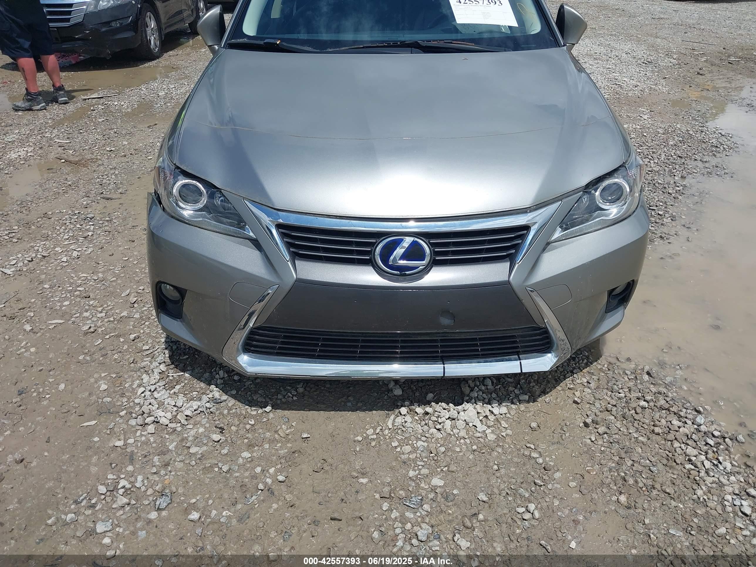 2017 Lexus Ct 200h   Light Blue vin: JTHKD5BHXH2293367