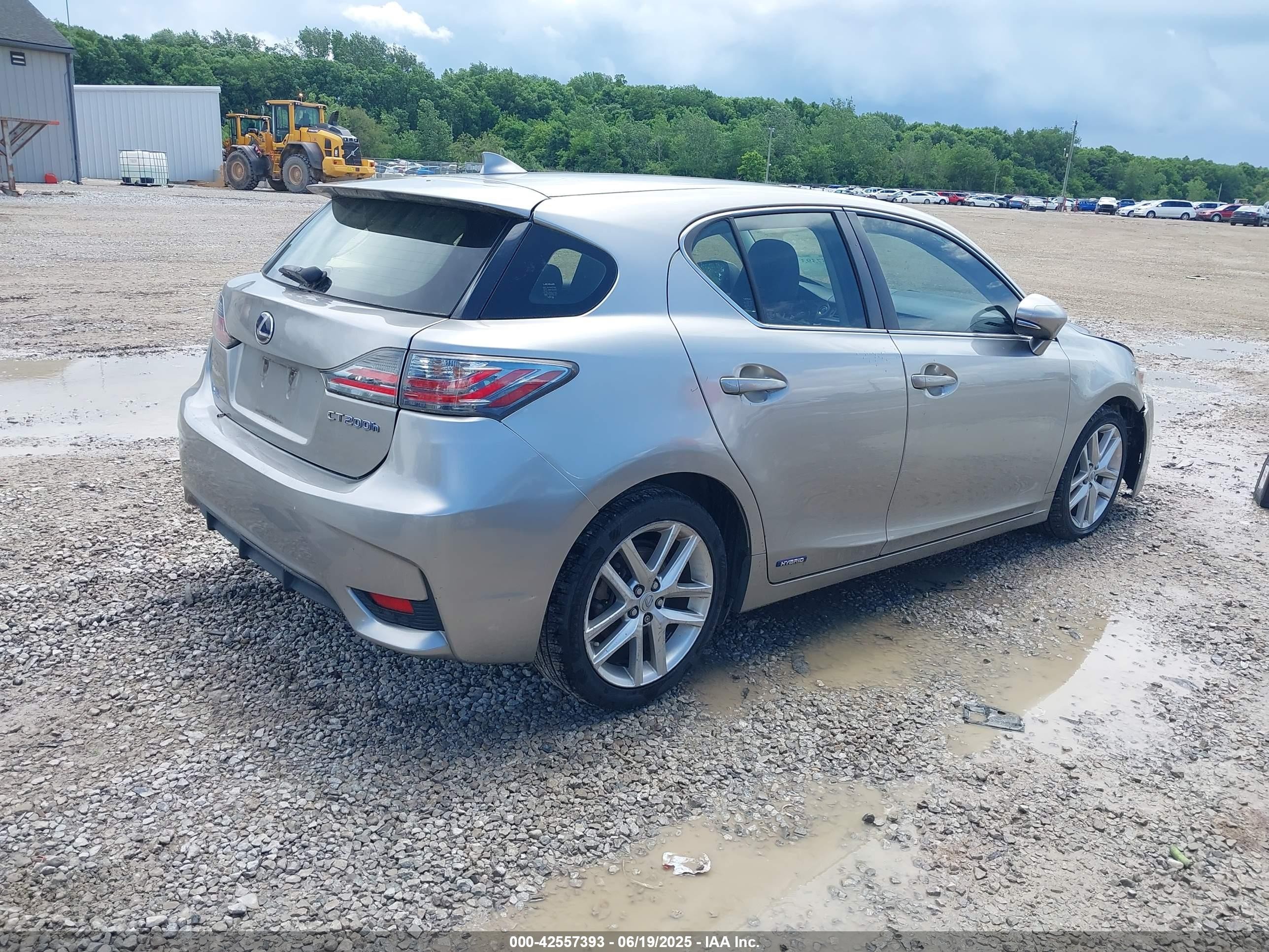 2017 Lexus Ct 200h   Light Blue vin: JTHKD5BHXH2293367