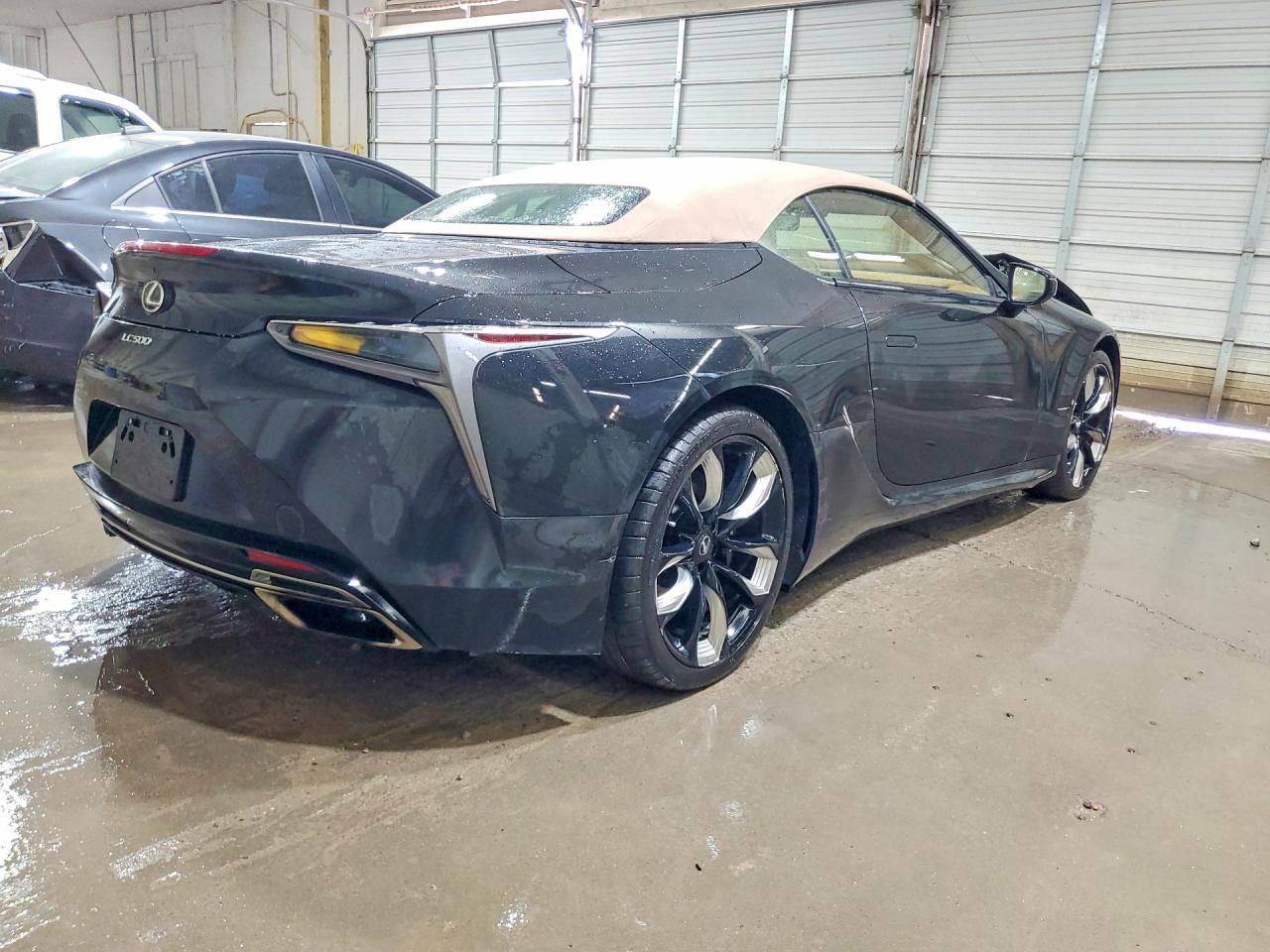 2024 Lexus Lc 500 Black vin: JTHMPAAY5RA110720