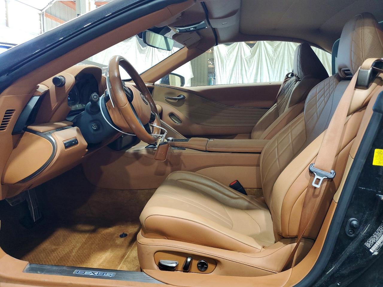 2024 Lexus Lc 500 Black vin: JTHMPAAY5RA110720