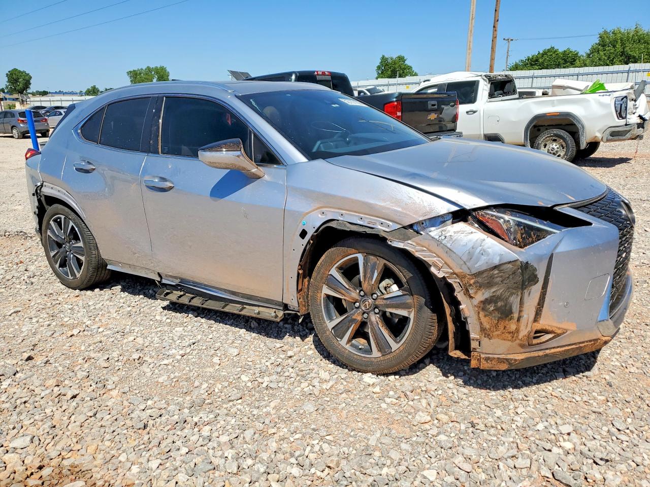 2024 Lexus Ux 250h Premium Silver vin: JTHP6JBH2R2181947