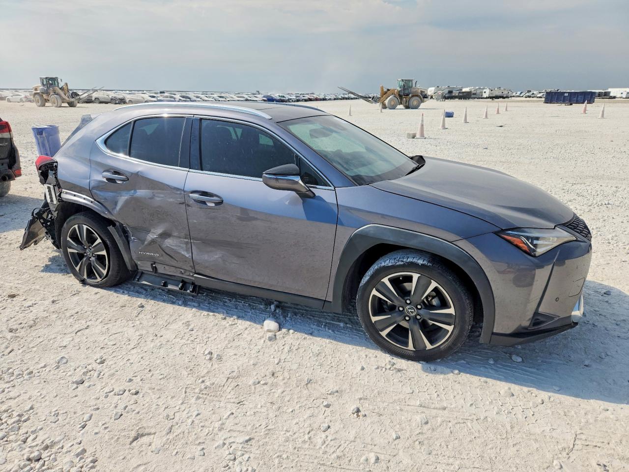 2020 Lexus Ux 250h Gray vin: JTHP9JBH0L2025775