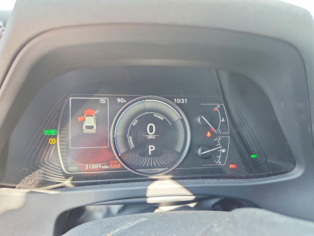 2020 Lexus Ux 250h Gray vin: JTHP9JBH0L2025775