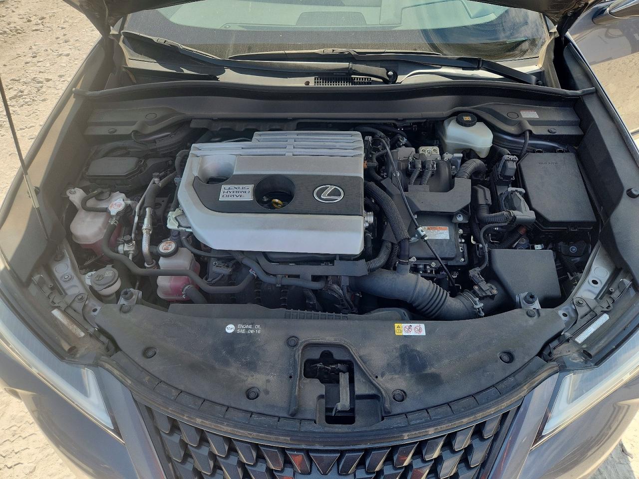 2020 Lexus Ux 250h Gray vin: JTHP9JBH0L2025775