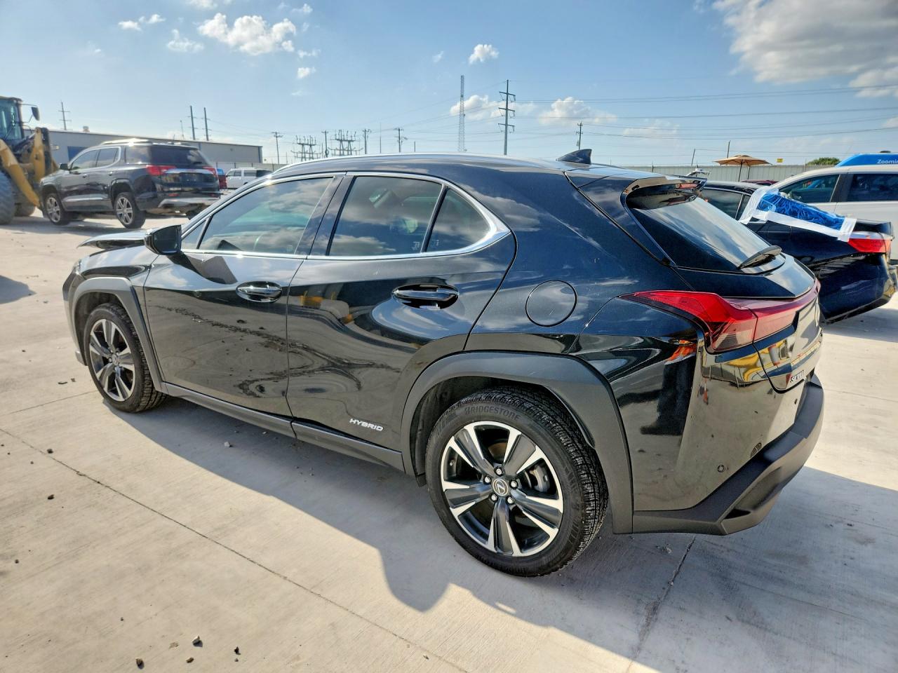 2021 Lexus Ux 250h Black vin: JTHP9JBH1M2053795