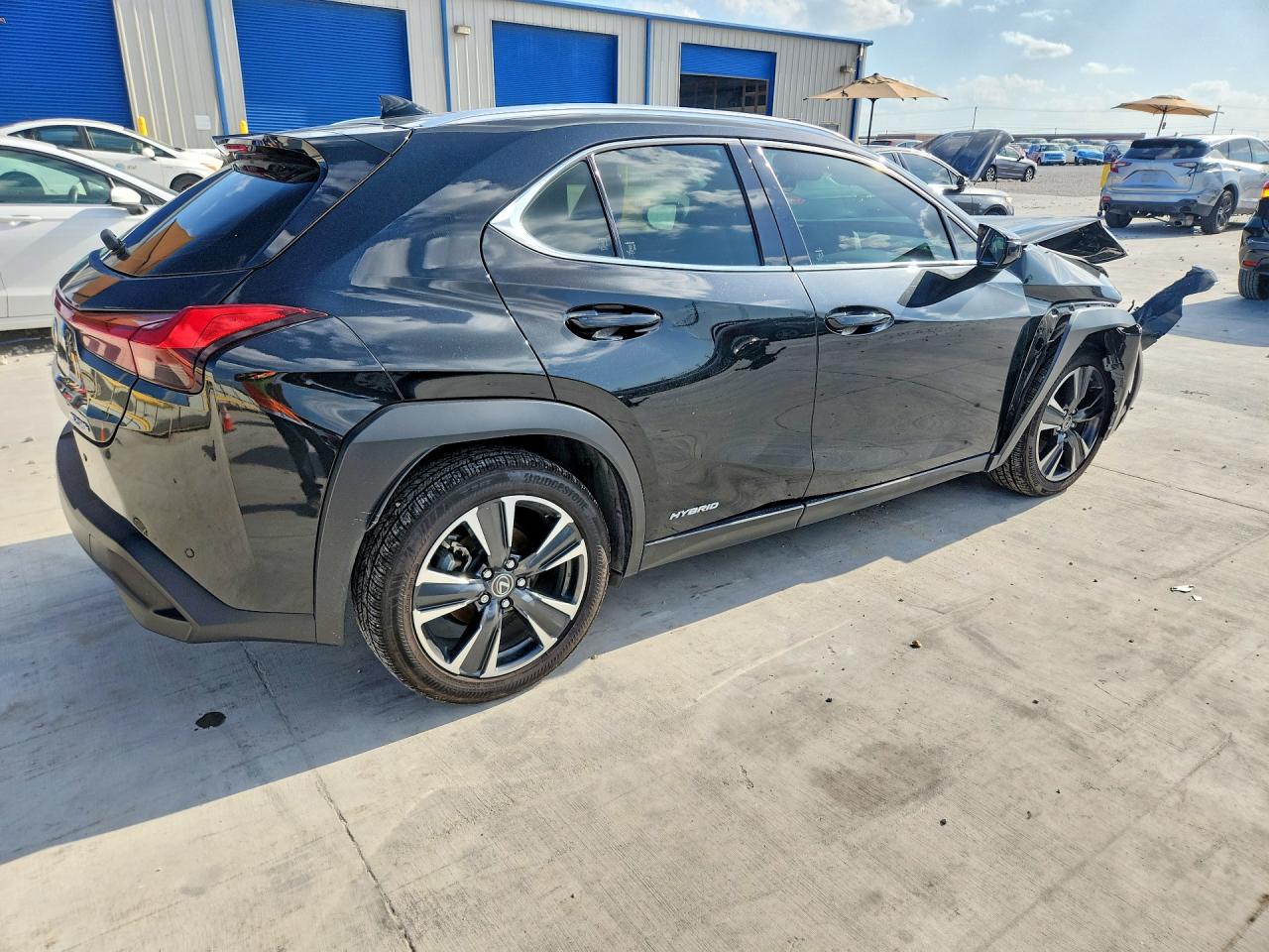 2021 Lexus Ux 250h Black vin: JTHP9JBH1M2053795