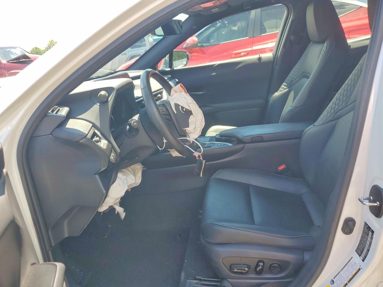 2021 Lexus Ux 250h White vin: JTHP9JBH2M2037458
