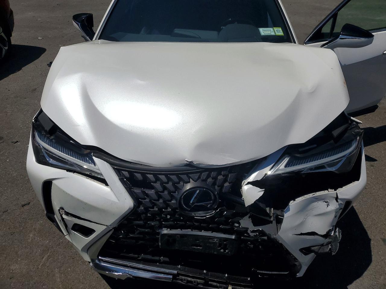 2021 Lexus Ux 250h White vin: JTHP9JBH2M2037458