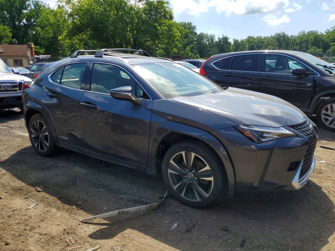 2022 Lexus Ux 250h Base Gray vin: JTHP9JBH2N2061647