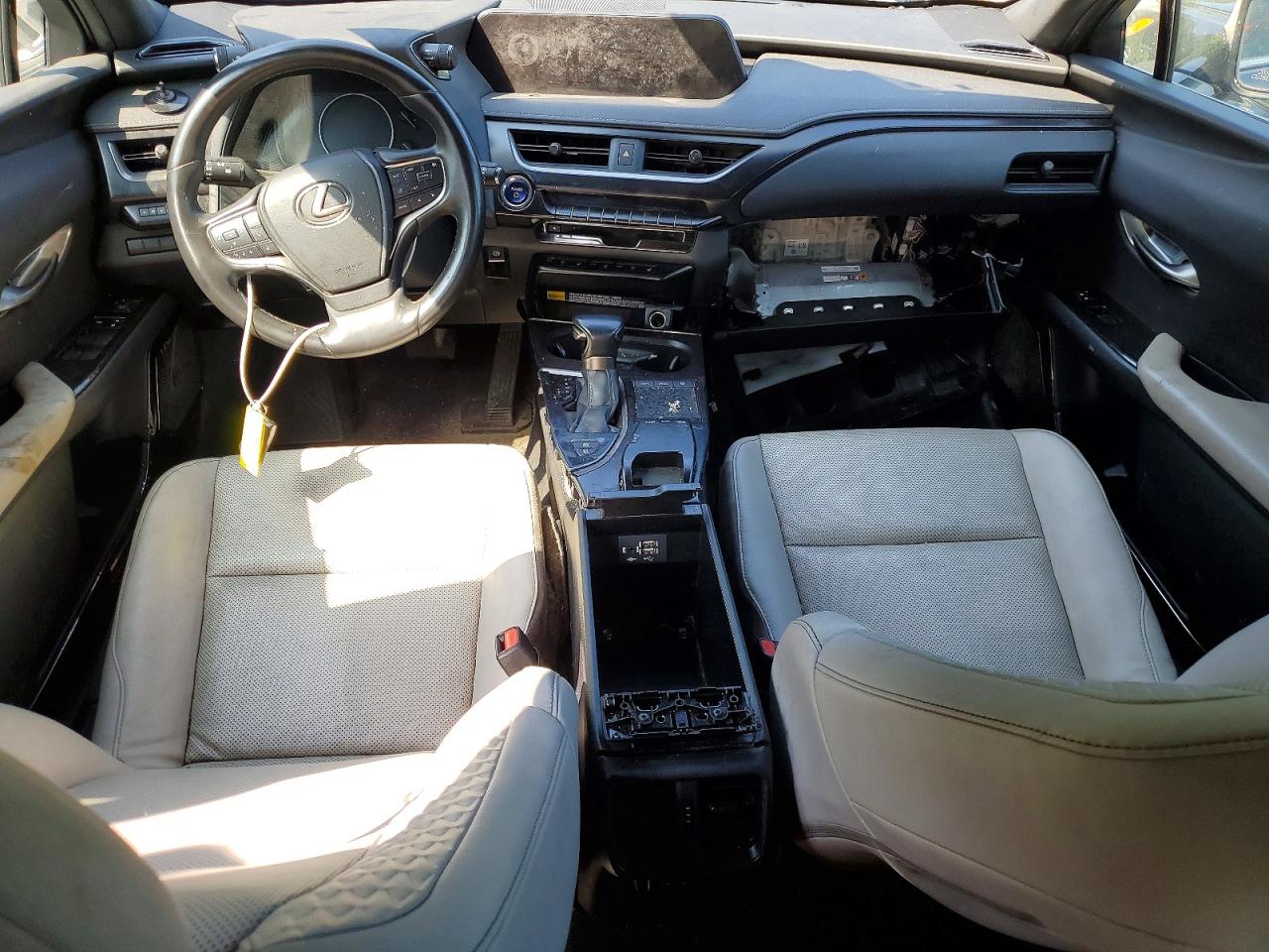 2022 Lexus Ux 250h Base Gray vin: JTHP9JBH2N2061647