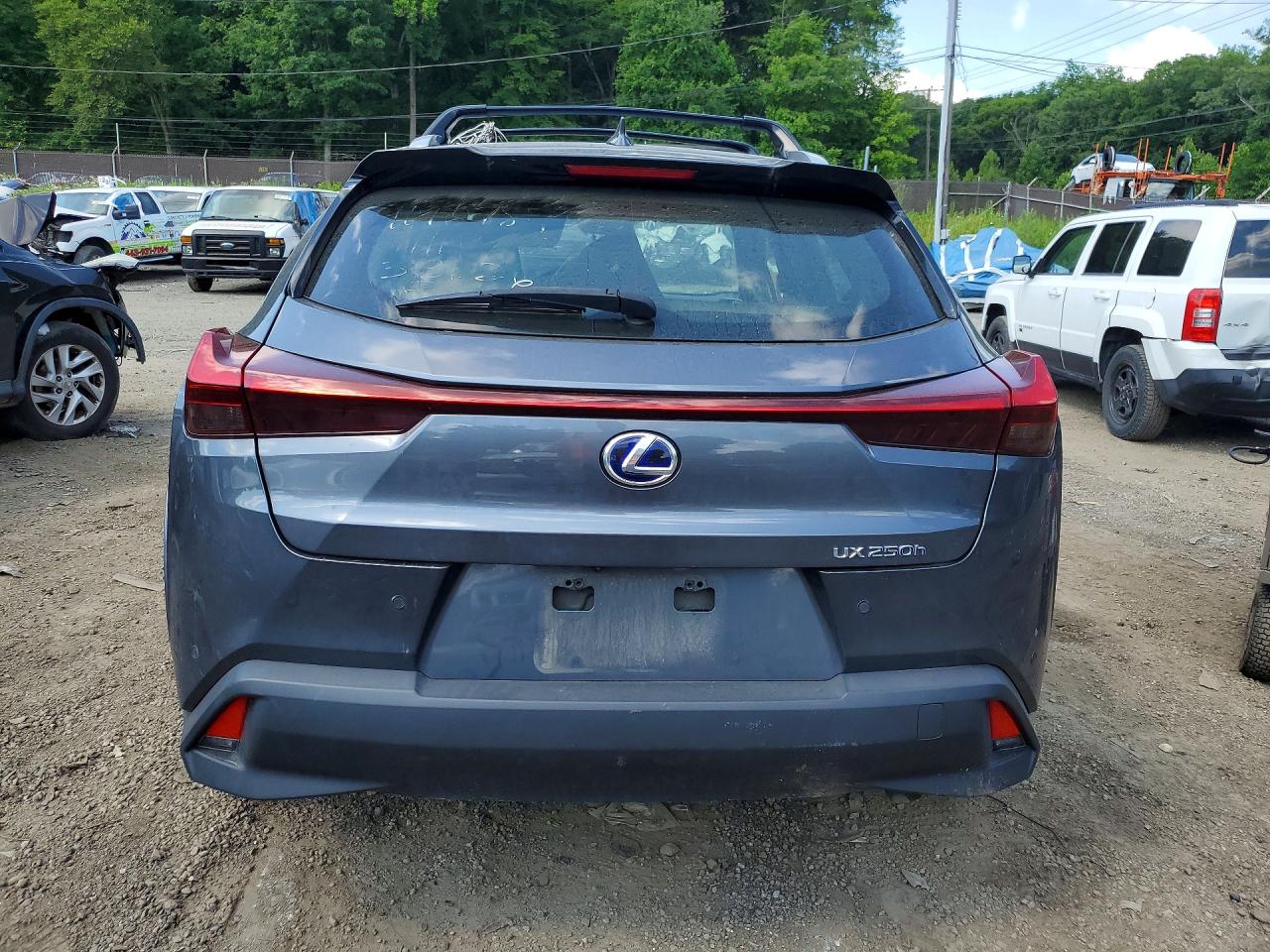 2022 Lexus Ux 250h Base Gray vin: JTHP9JBH2N2061647