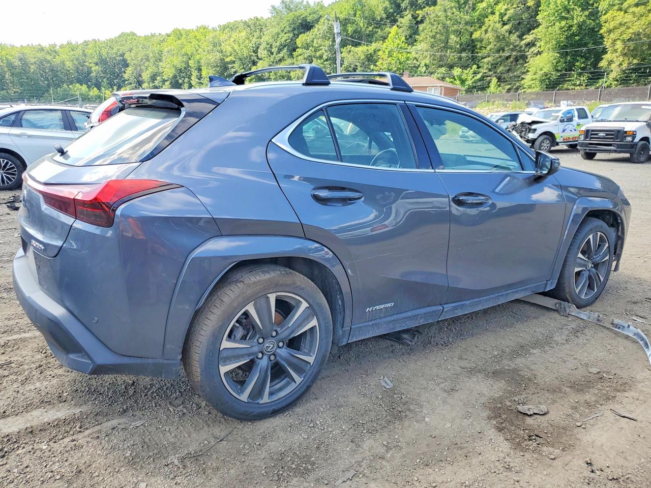 2022 Lexus Ux 250h Base Gray vin: JTHP9JBH2N2061647