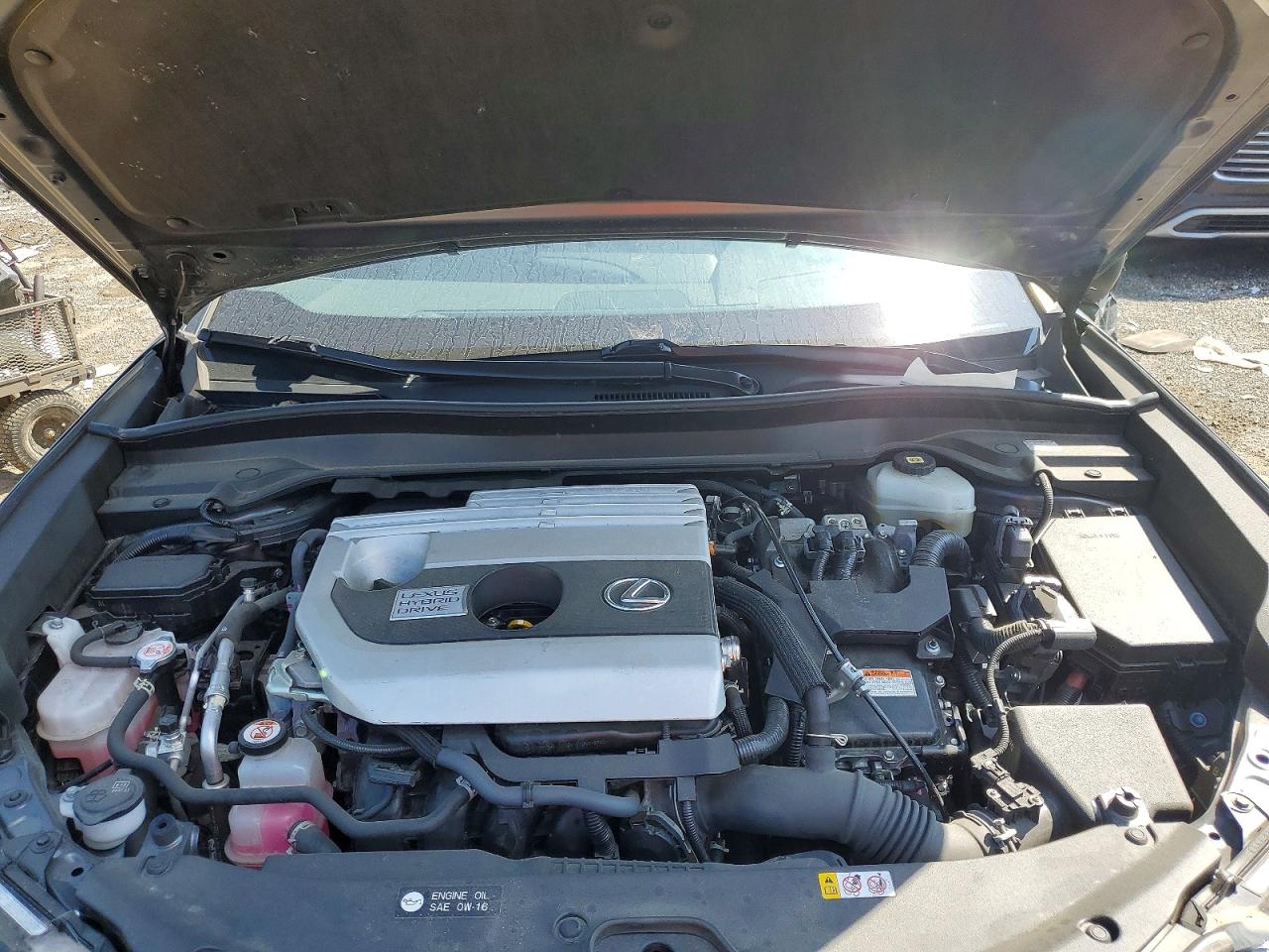 2022 Lexus Ux 250h Base Gray vin: JTHP9JBH2N2061647