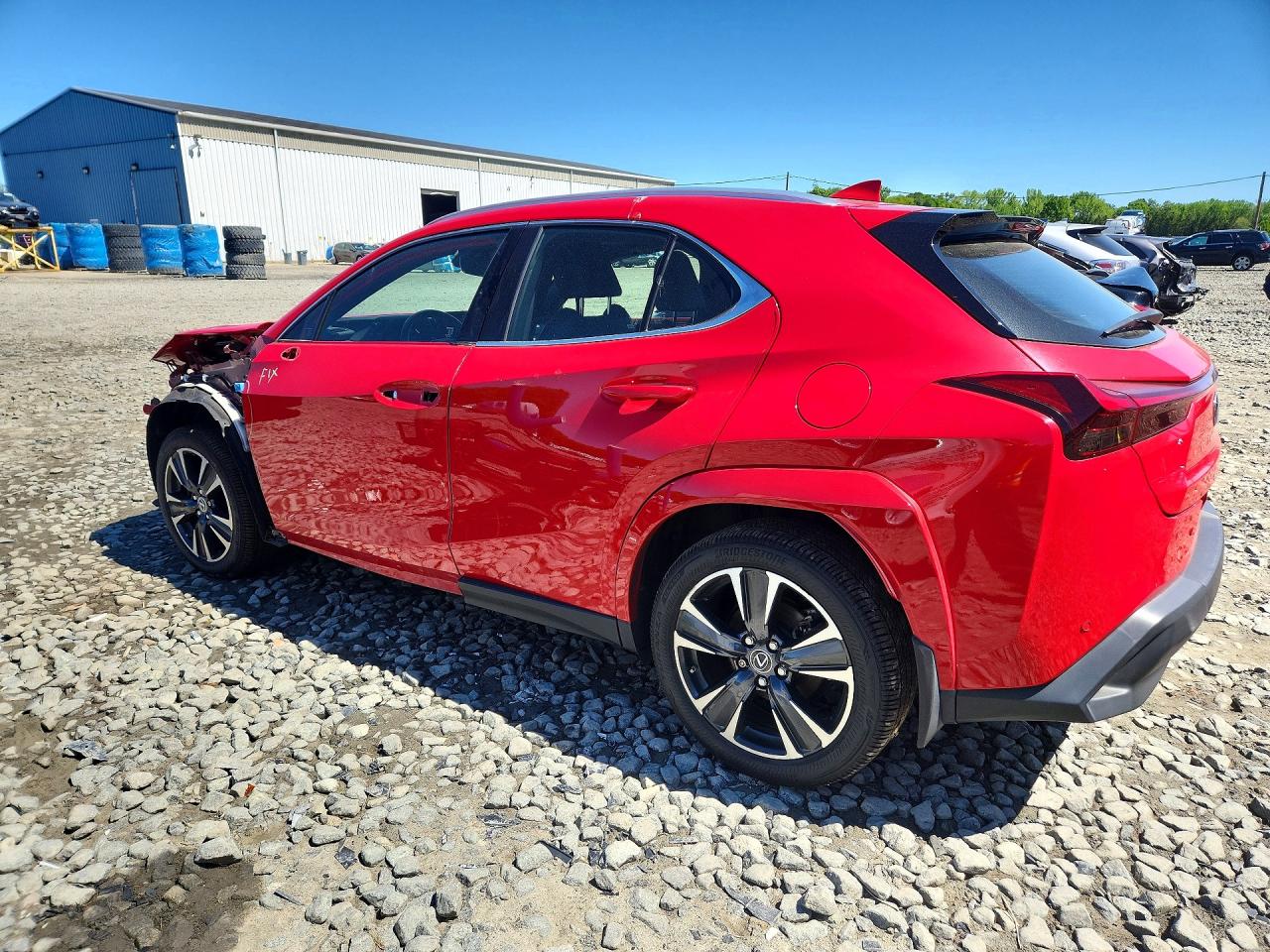 2023 Lexus Ux 250h Premium Red vin: JTHP9JBH2P2063448