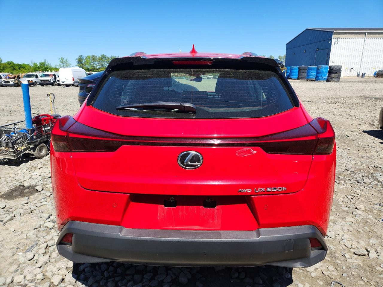 2023 Lexus Ux 250h Premium Red vin: JTHP9JBH2P2063448