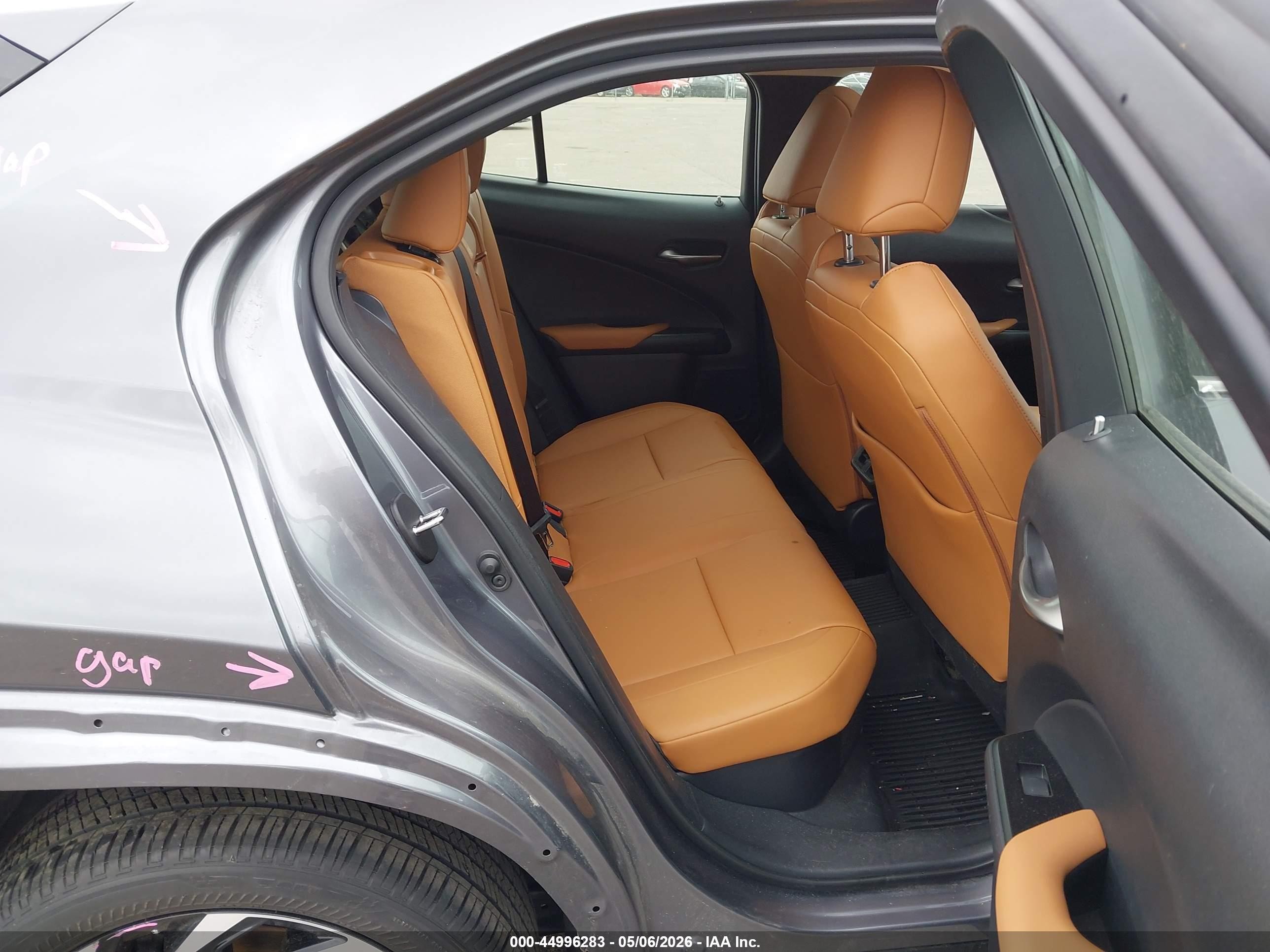 2020 Lexus Ux 250h   Gray vin: JTHP9JBH4L2031322