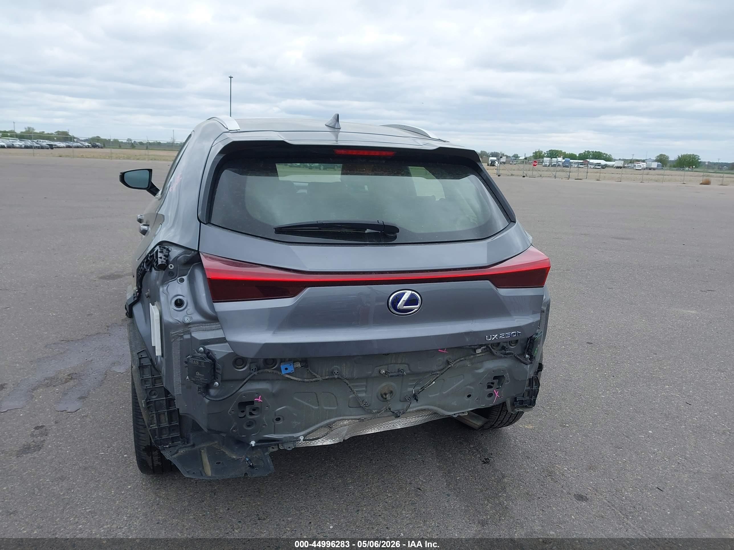 2020 Lexus Ux 250h   Gray vin: JTHP9JBH4L2031322