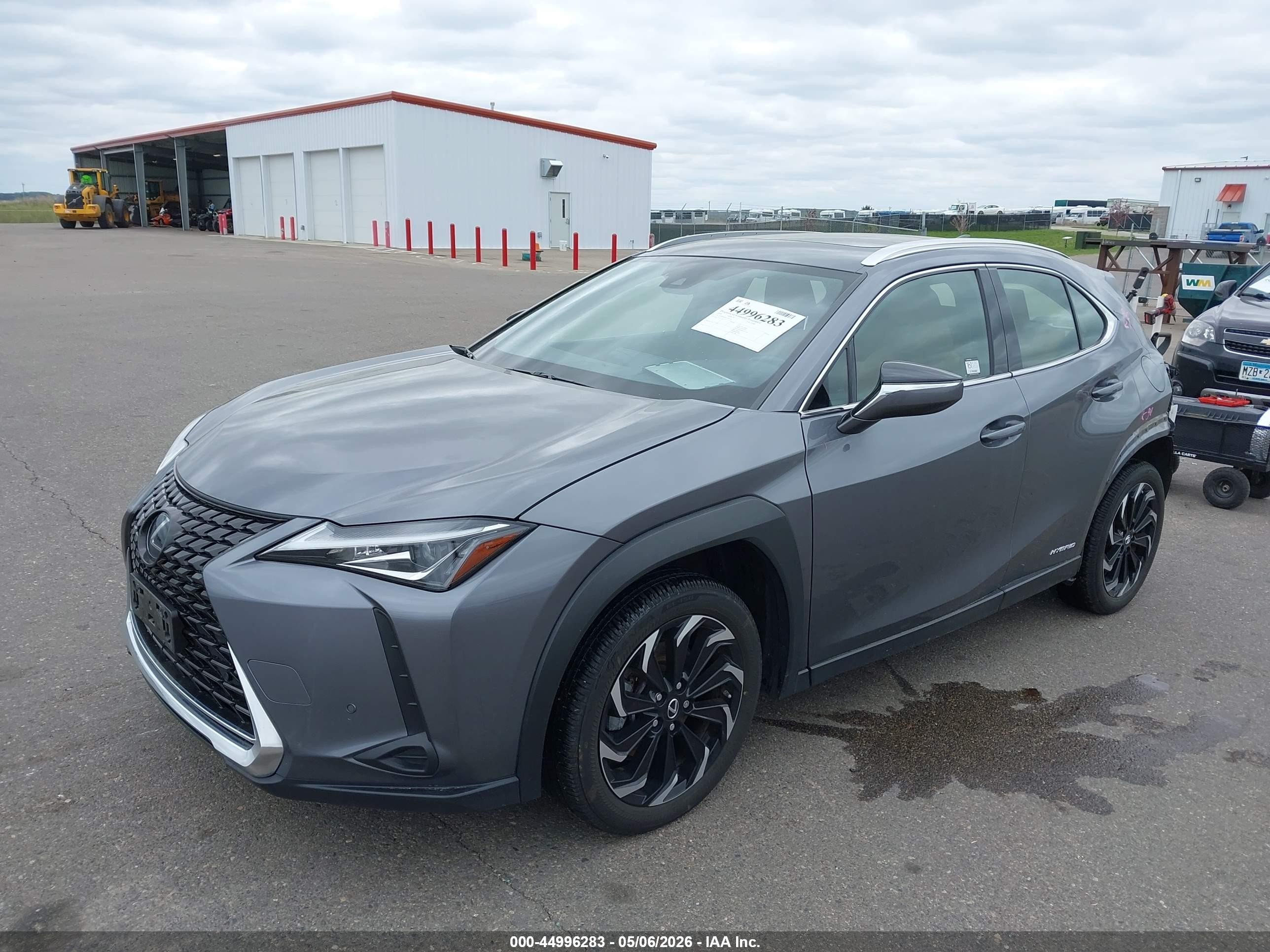 2020 Lexus Ux 250h   Gray vin: JTHP9JBH4L2031322