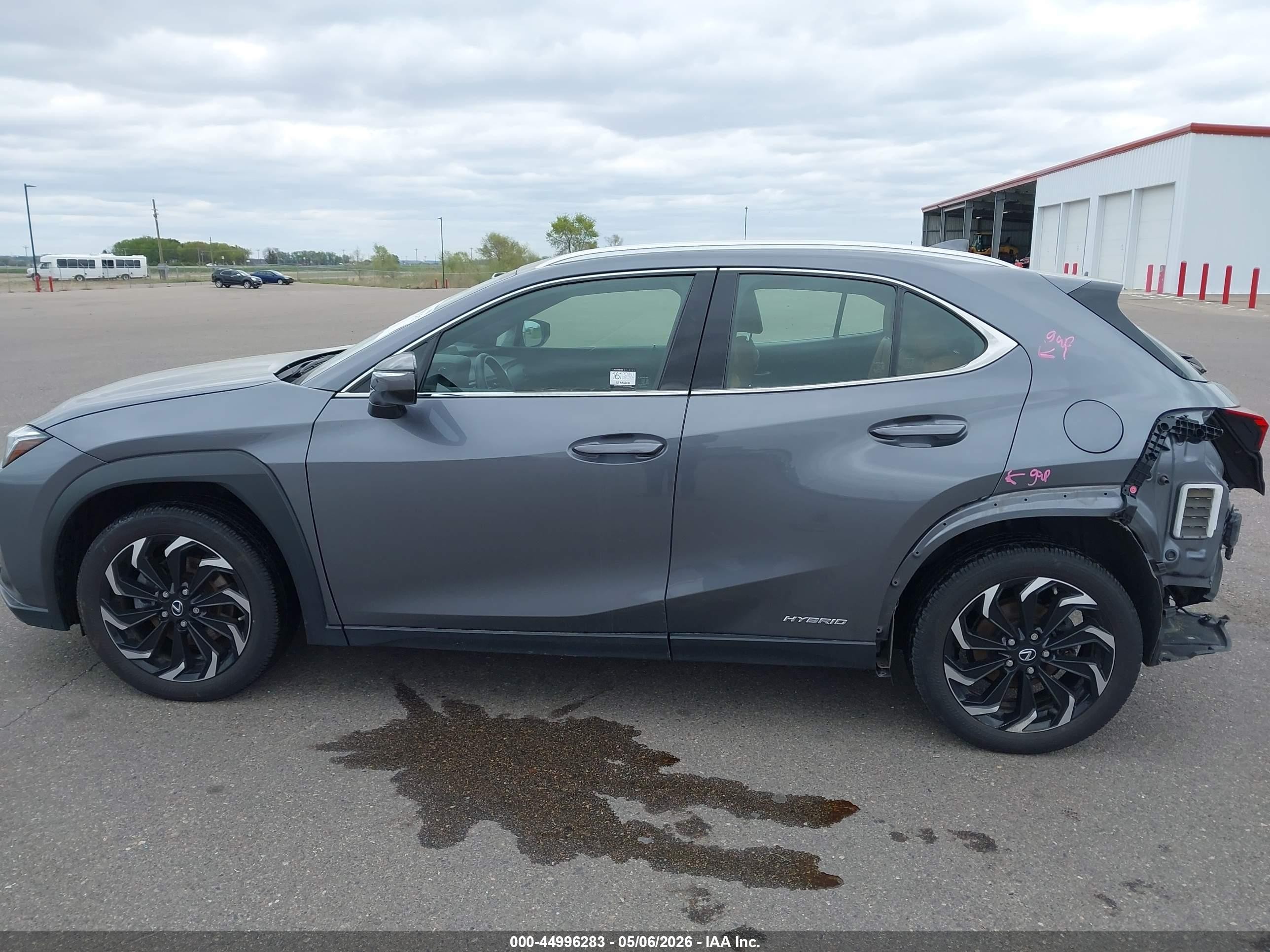 2020 Lexus Ux 250h   Gray vin: JTHP9JBH4L2031322