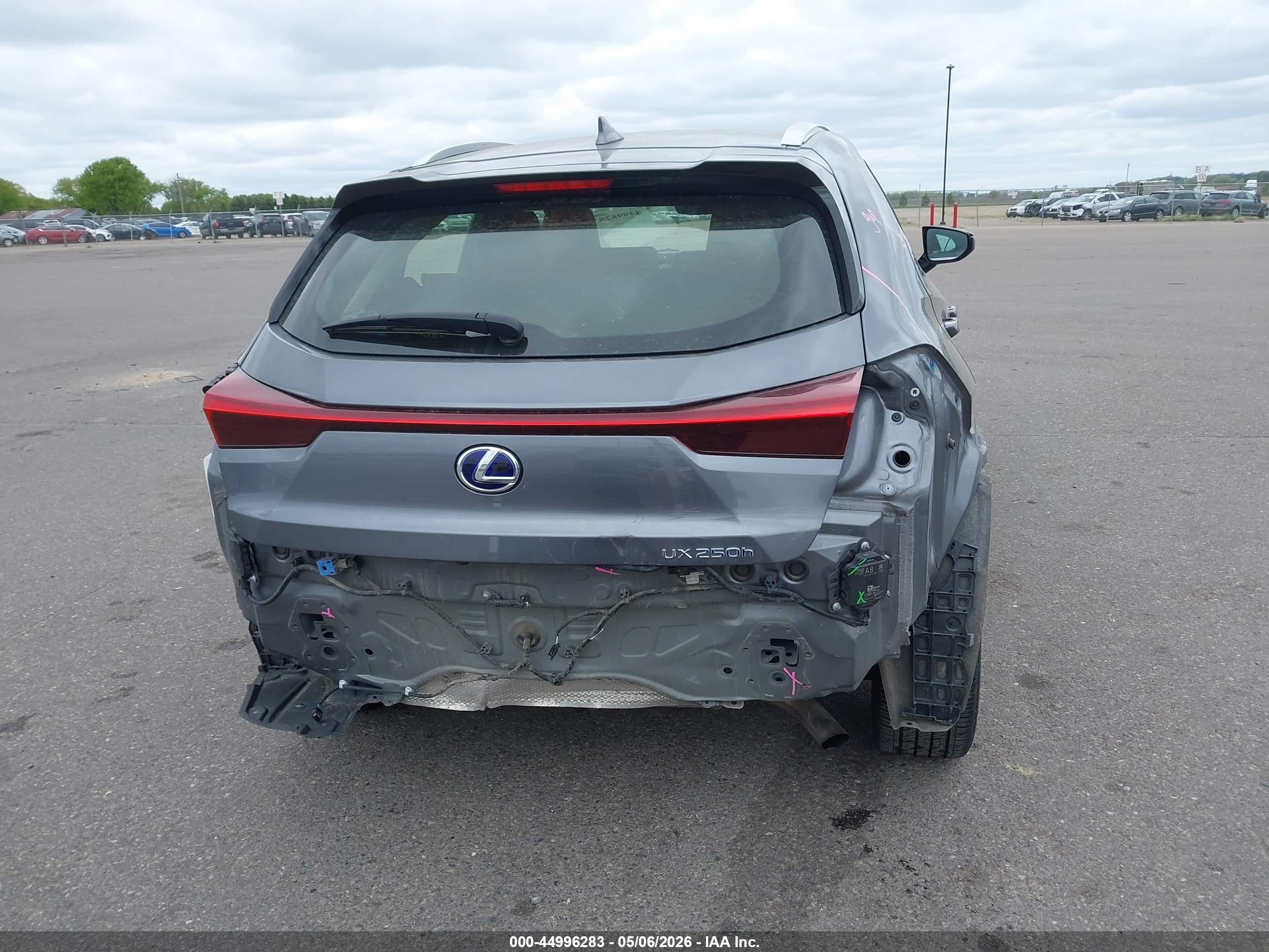 2020 Lexus Ux 250h   Gray vin: JTHP9JBH4L2031322