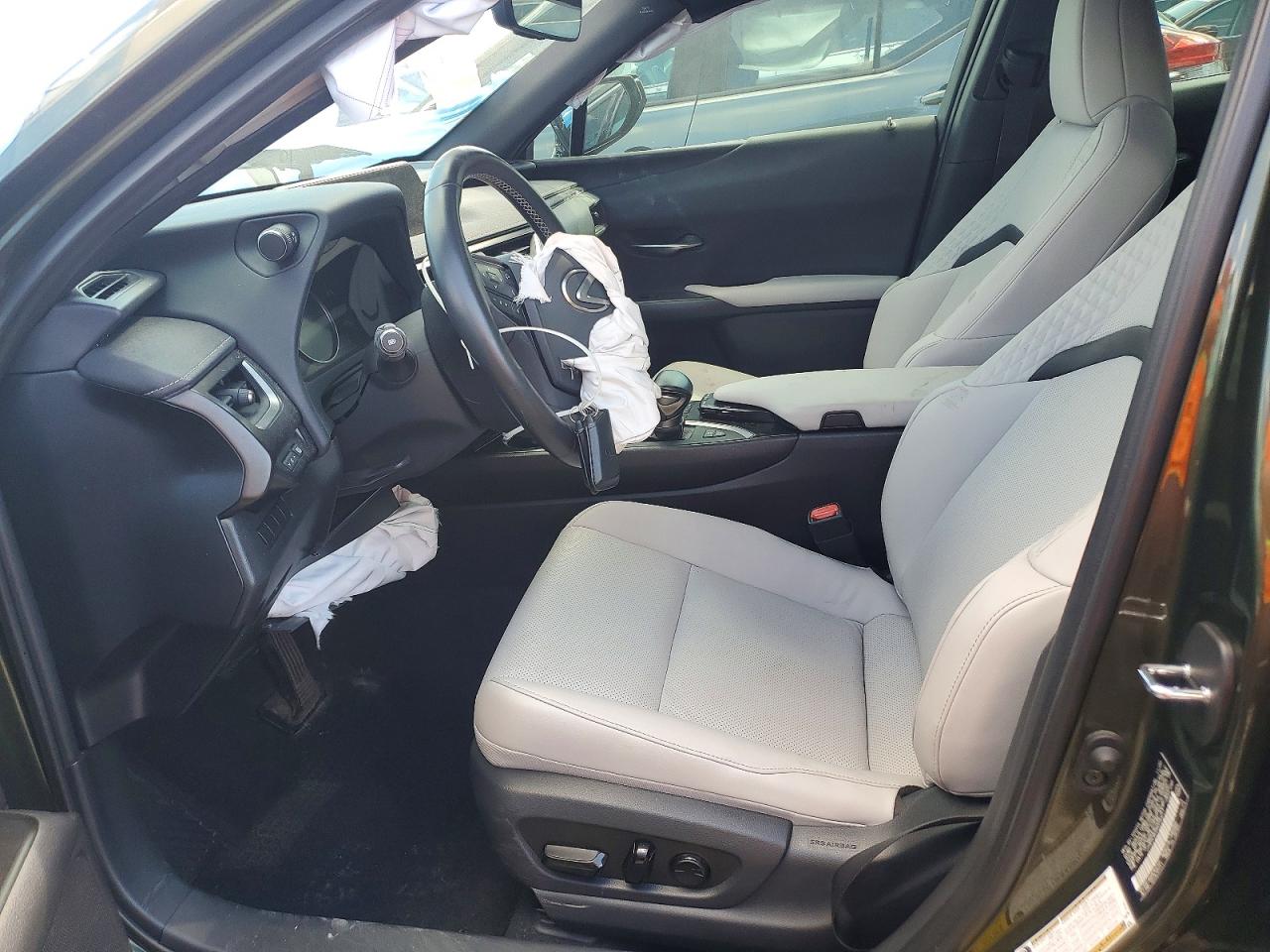 2021 Lexus Ux 250h Charcoal vin: JTHP9JBH5M2040211
