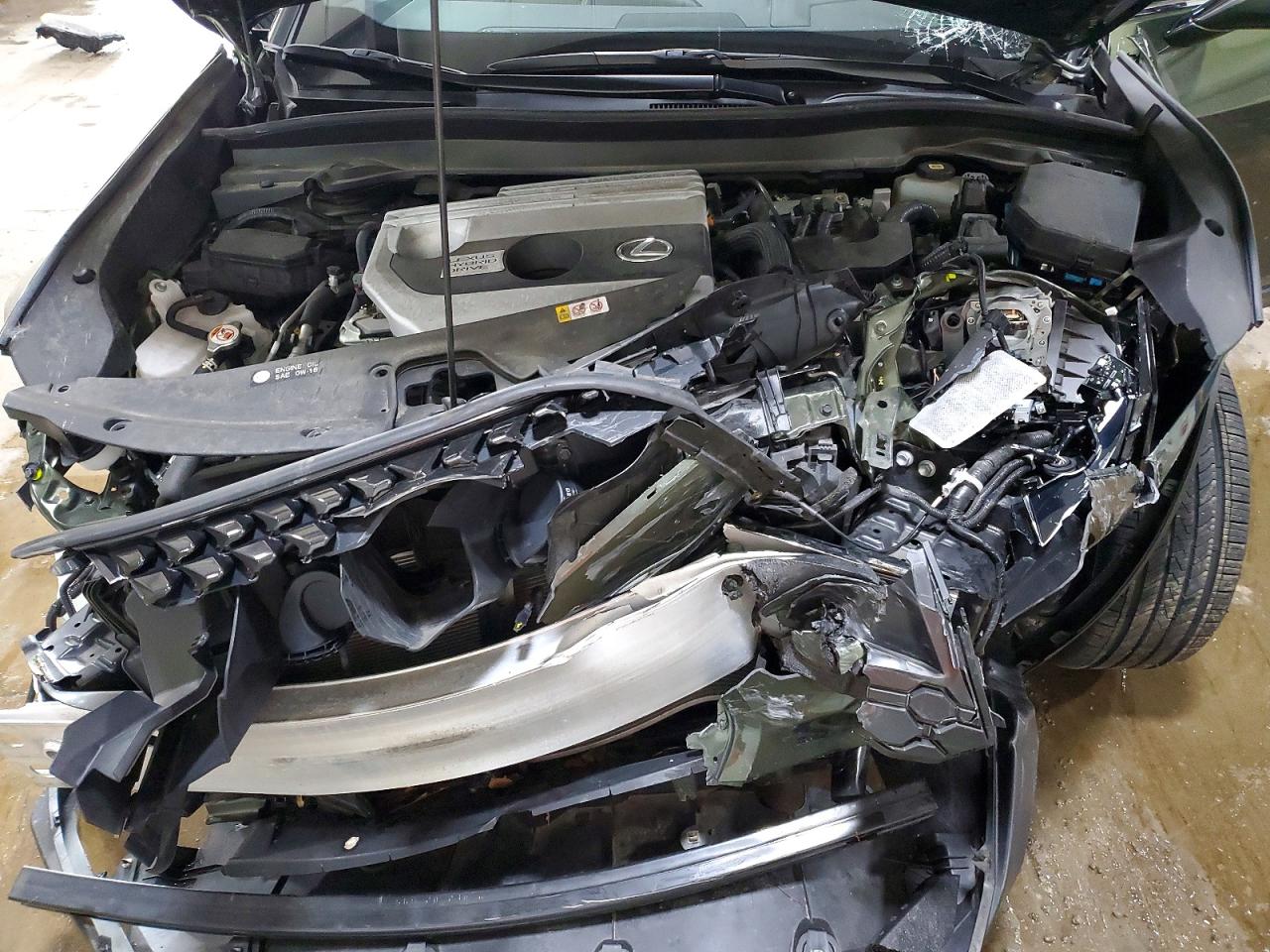 2021 Lexus Ux 250h Charcoal vin: JTHP9JBH5M2040211