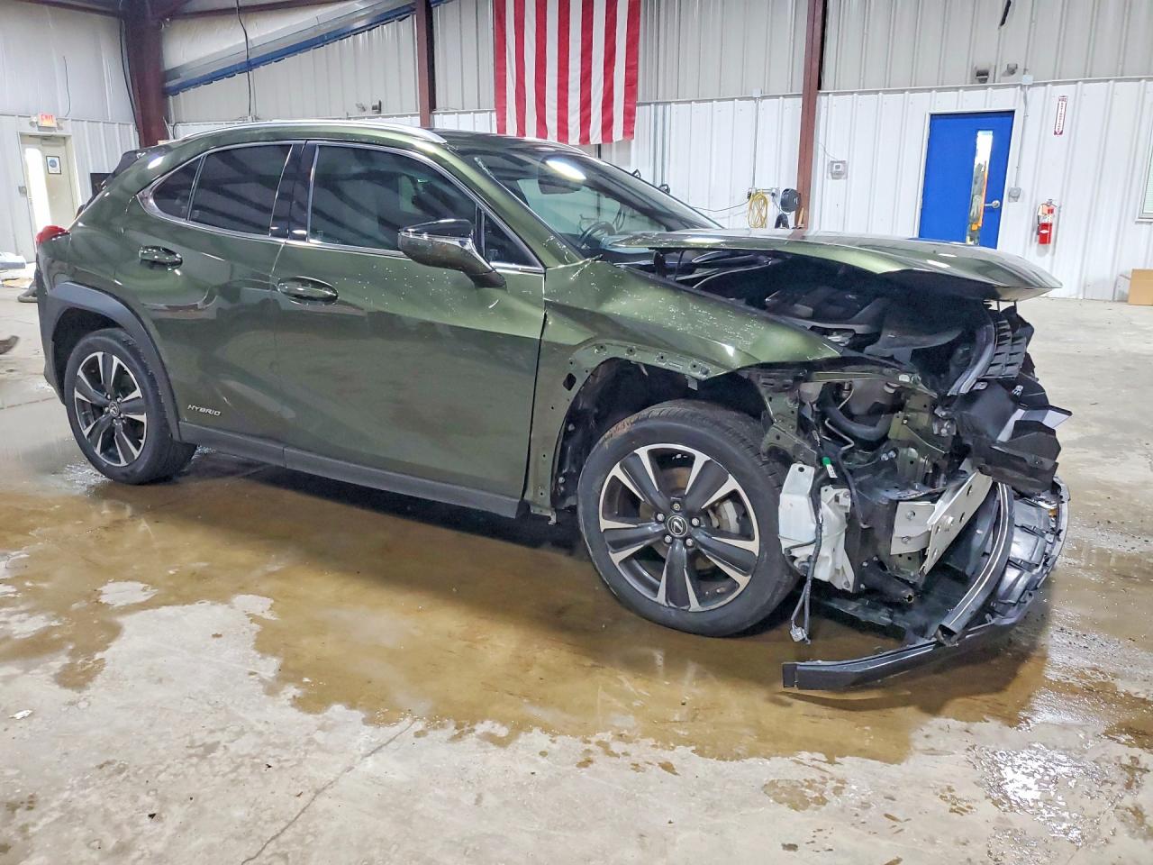 2021 Lexus Ux 250h Charcoal vin: JTHP9JBH5M2040211