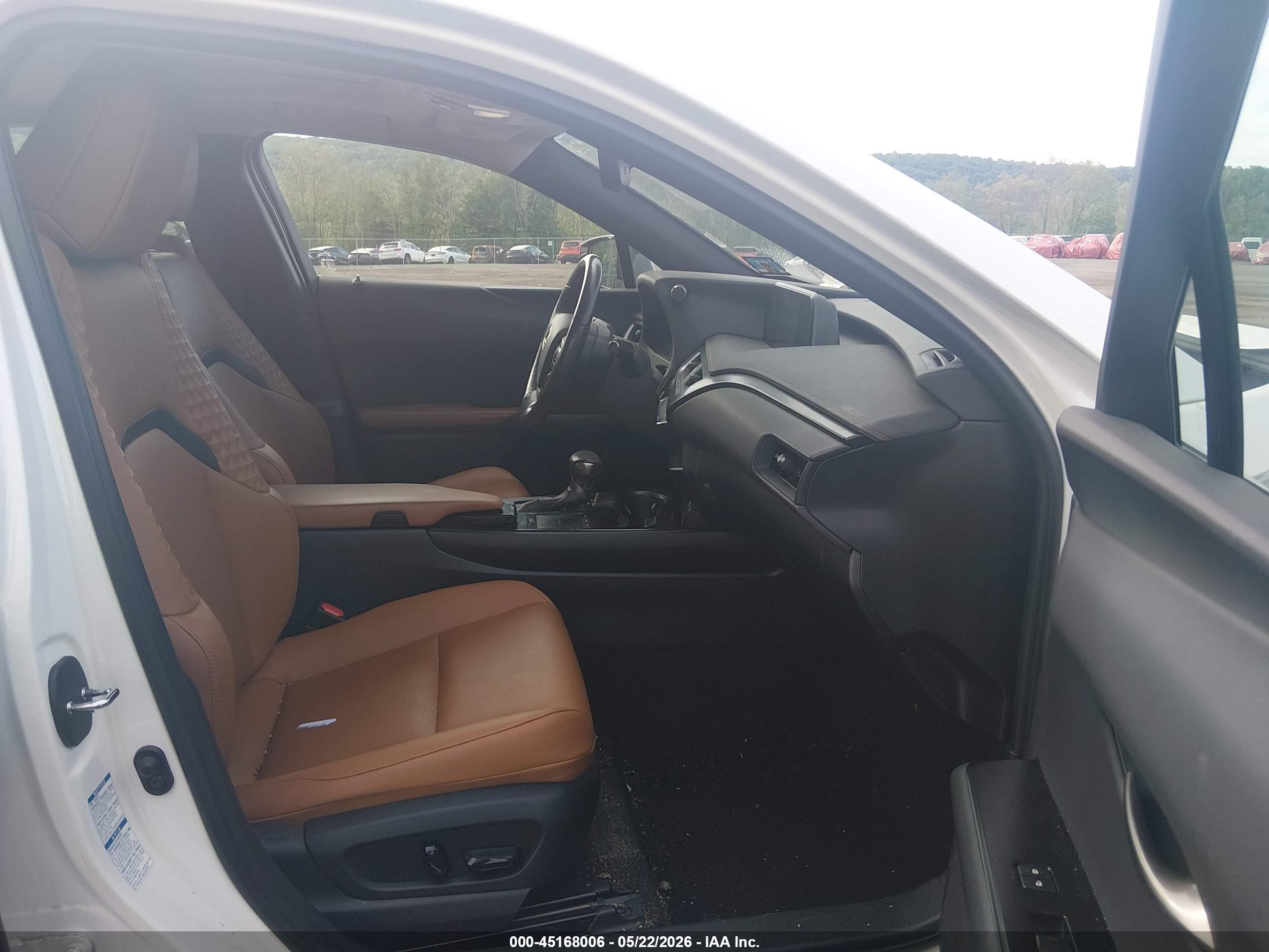 2020 Lexus Ux 250h White vin: JTHP9JBH6L2035534